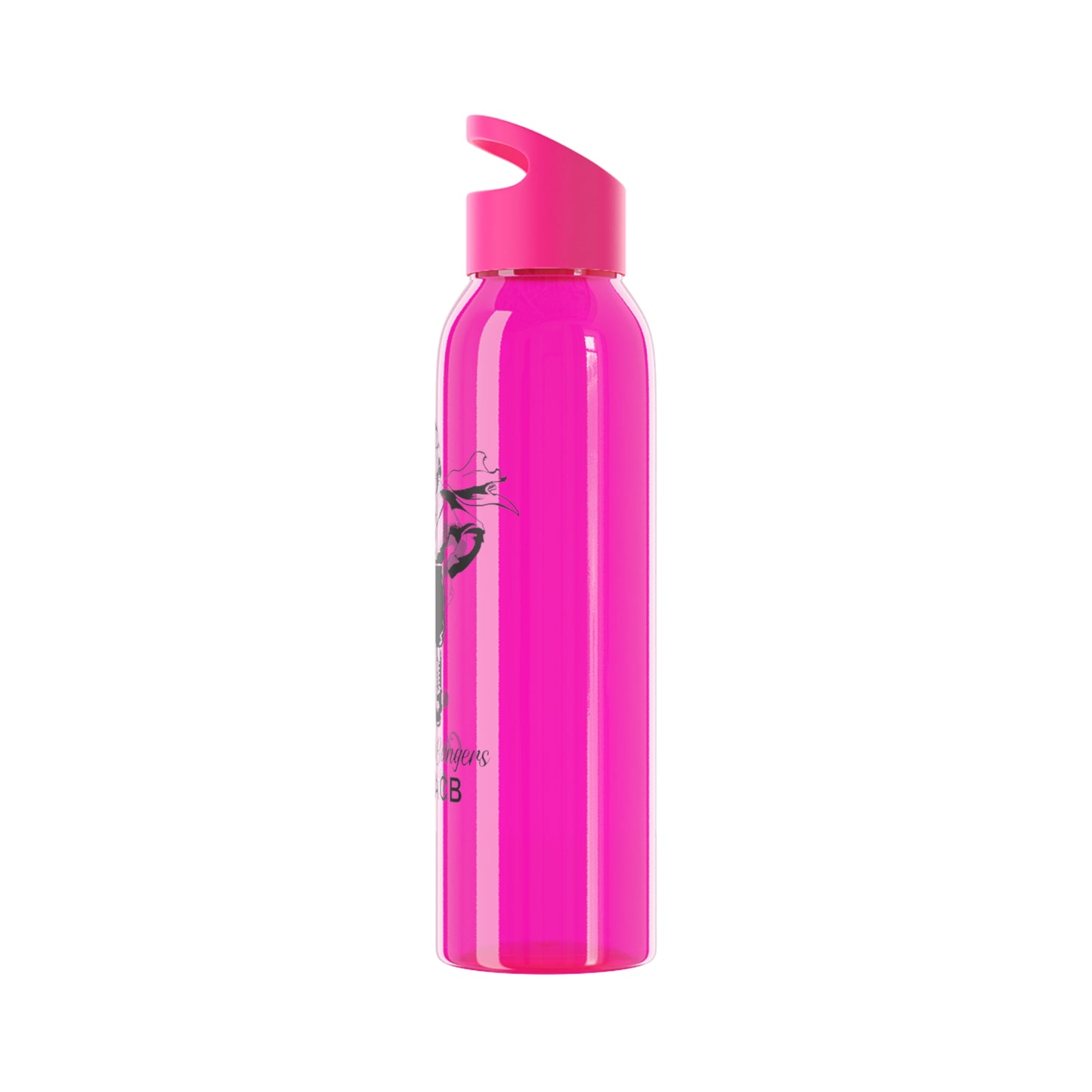 G-LACB Adventure-Themed Sky Water Bottle with Graphic Design