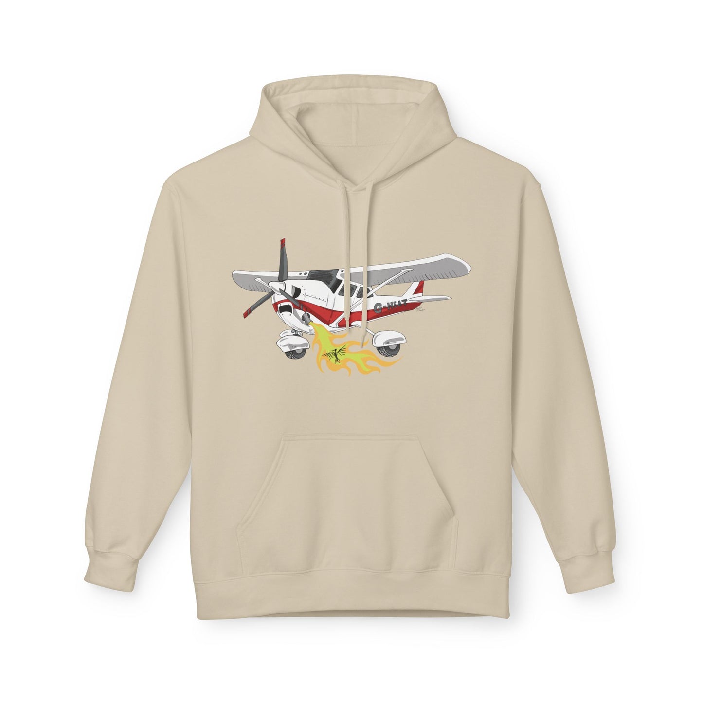 Hoodie - Cessna 172 Flight School Must Have - #TeamHighWing Design