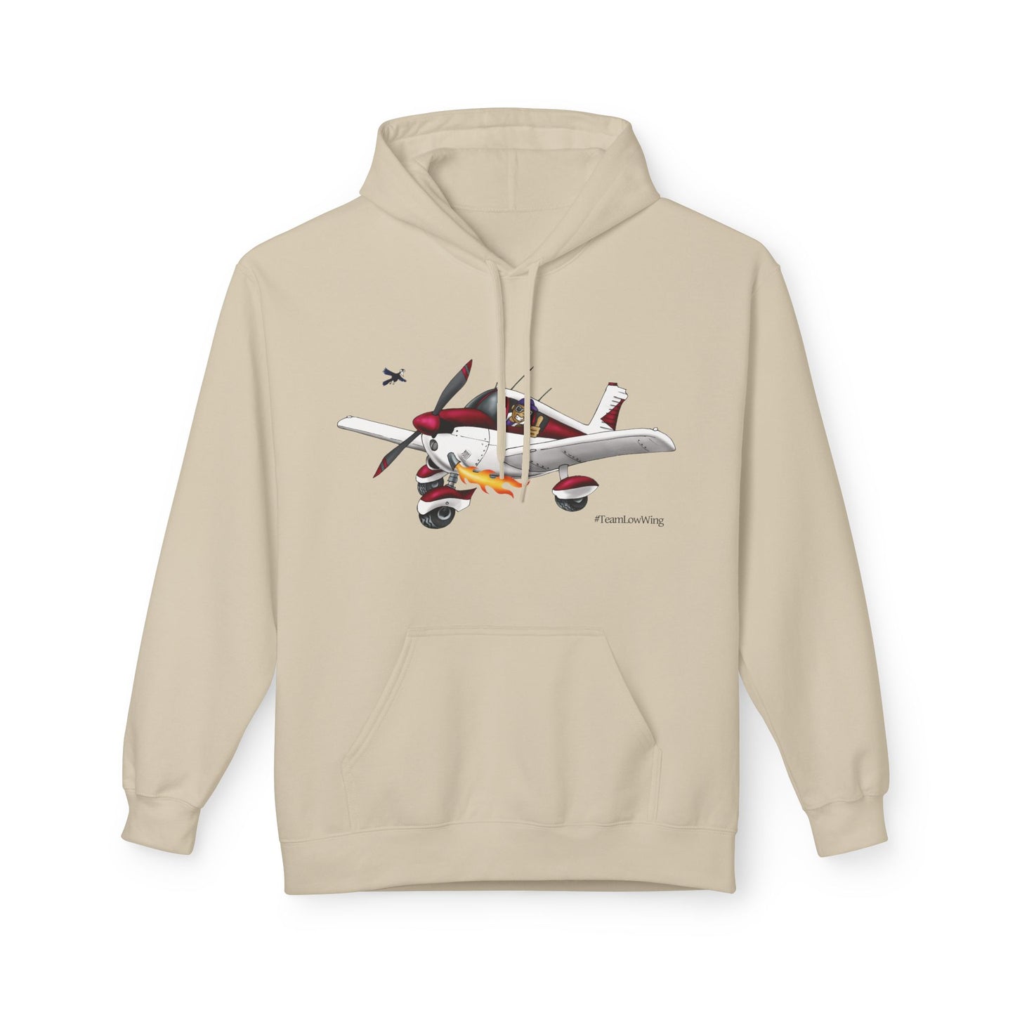 PA28 Team Low Wing - Unisex Midweight Softstyle Fleece Hoodie