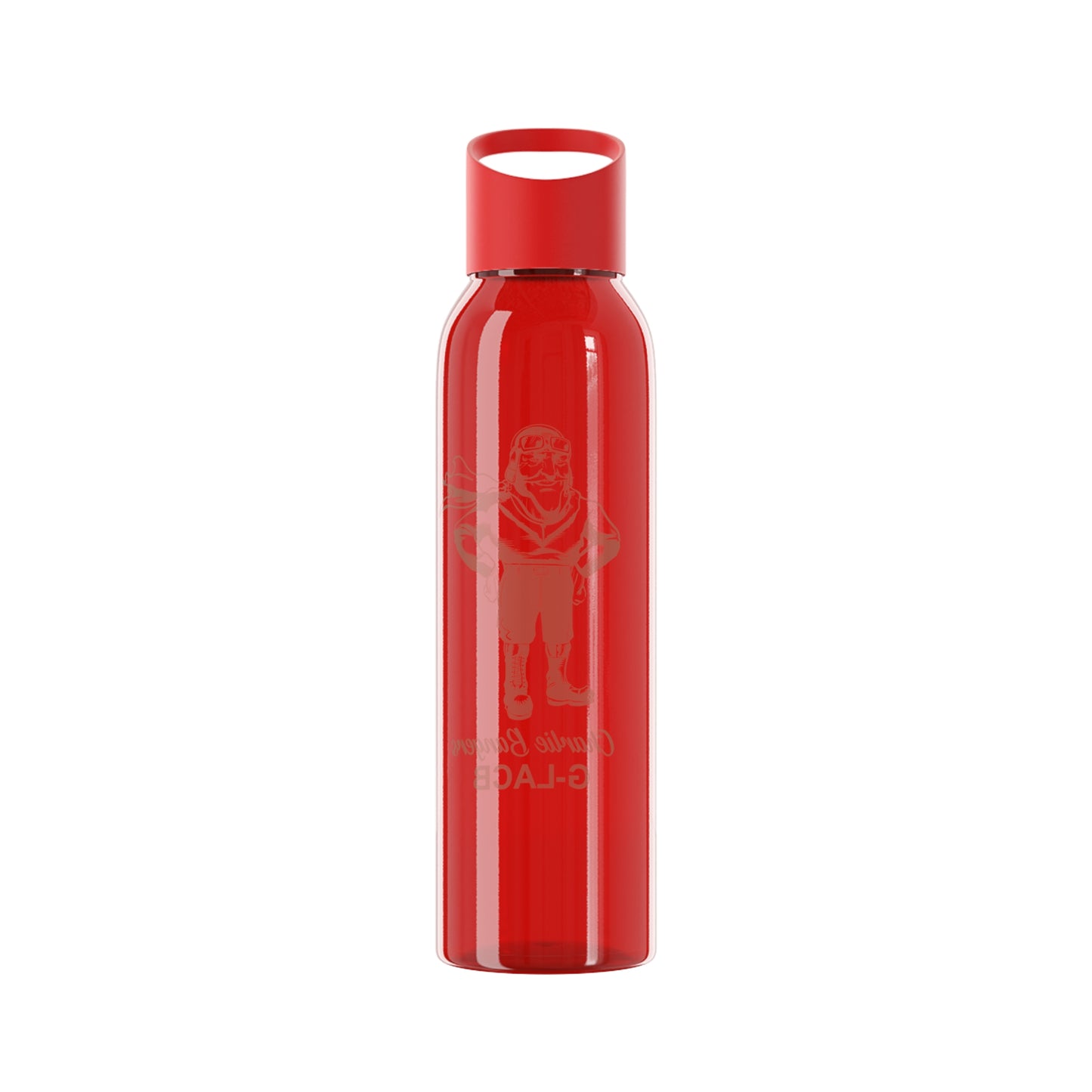 G-LACB Adventure-Themed Sky Water Bottle with Graphic Design