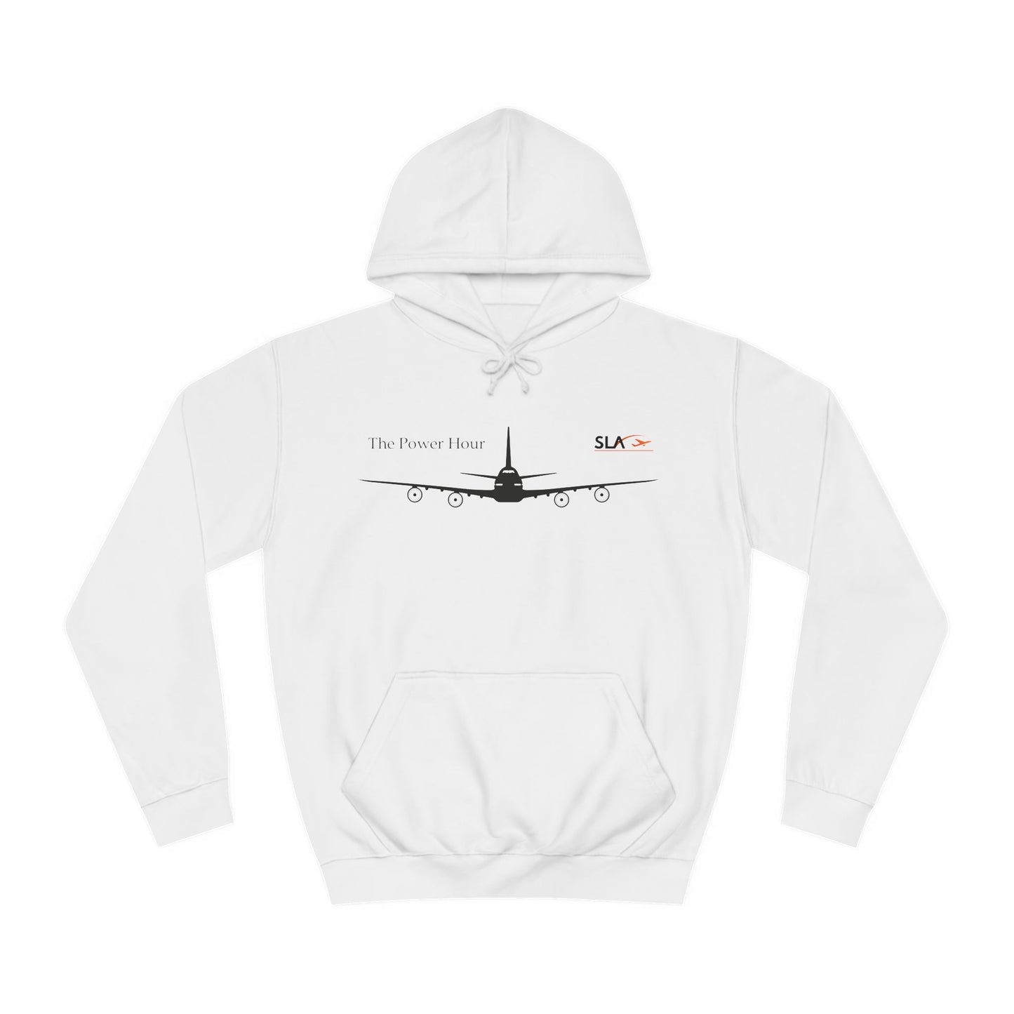 The Power Hour Supporter Hoodie Chest Logo