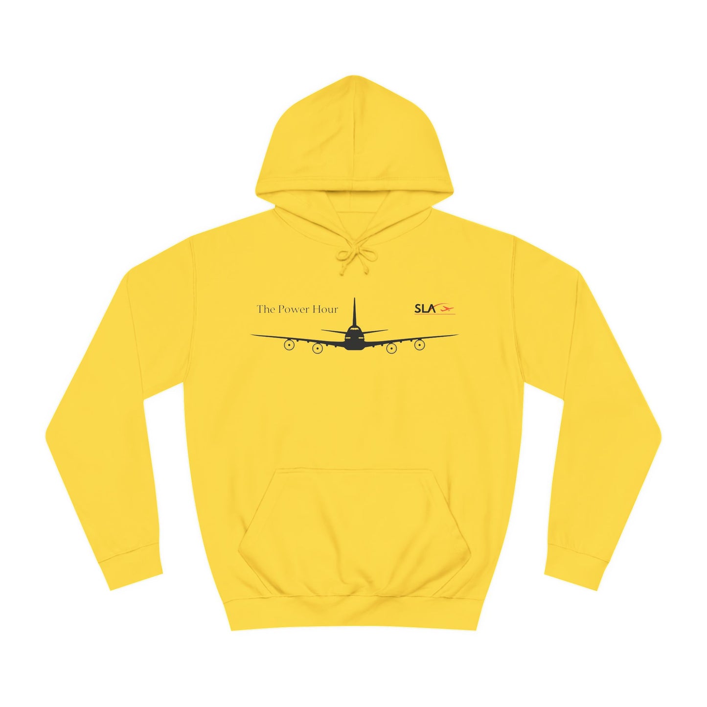 The Power Hour Supporter Hoodie Chest Logo