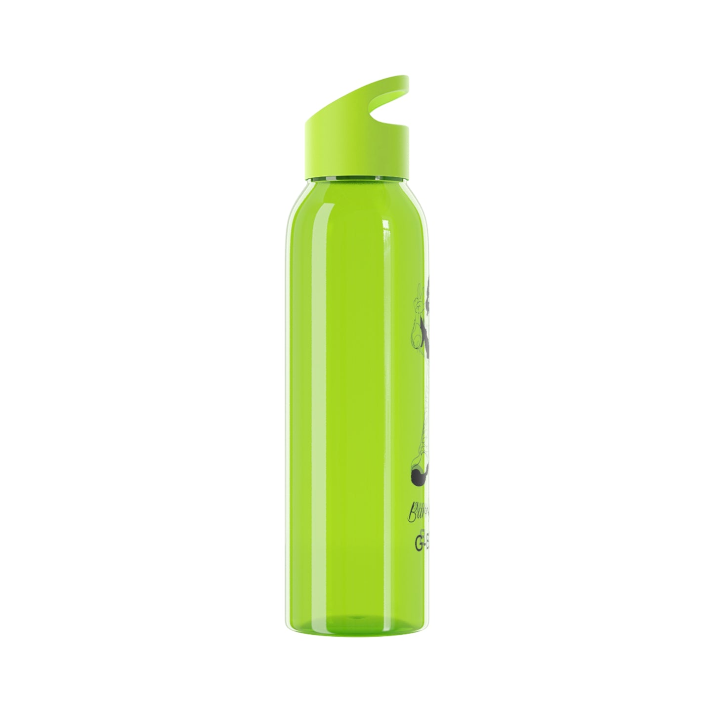 G-BXAB Funny Sky Water Bottle - Groove with Barry Brave