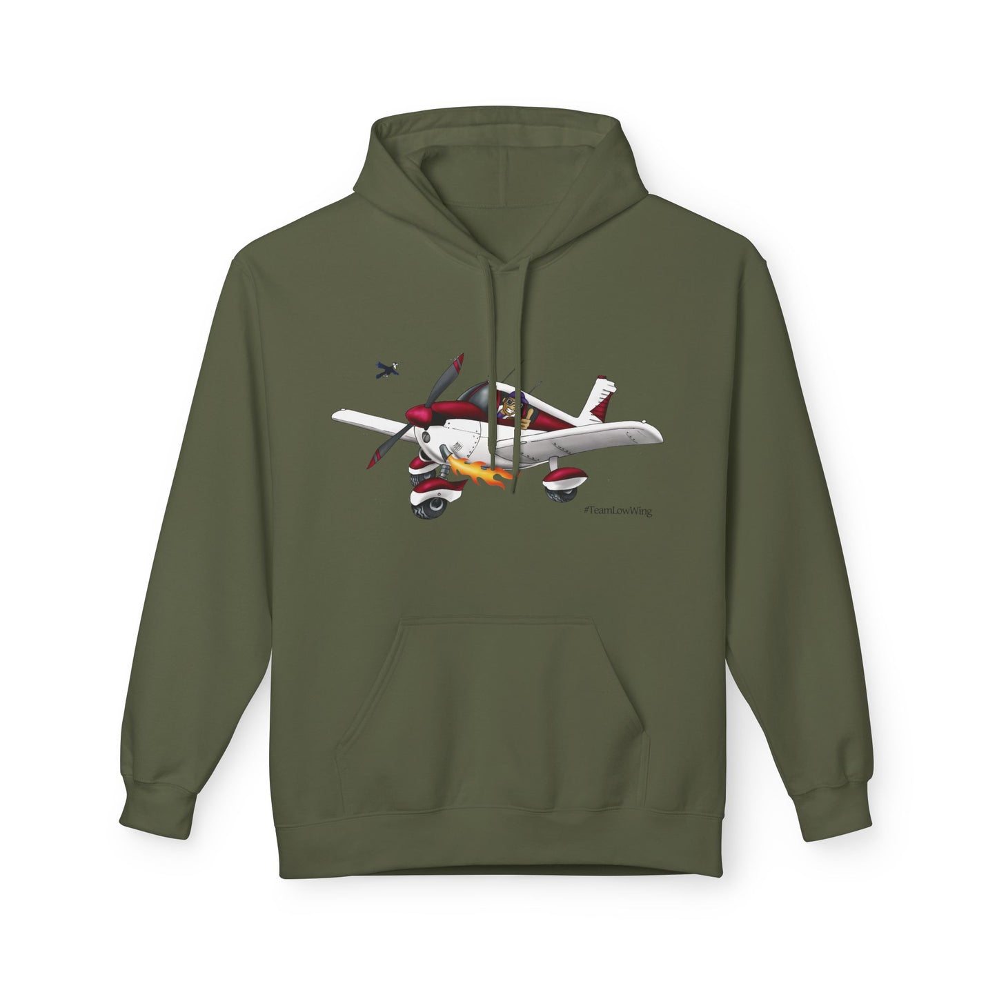 PA28 Team Low Wing - Unisex Midweight Softstyle Fleece Hoodie