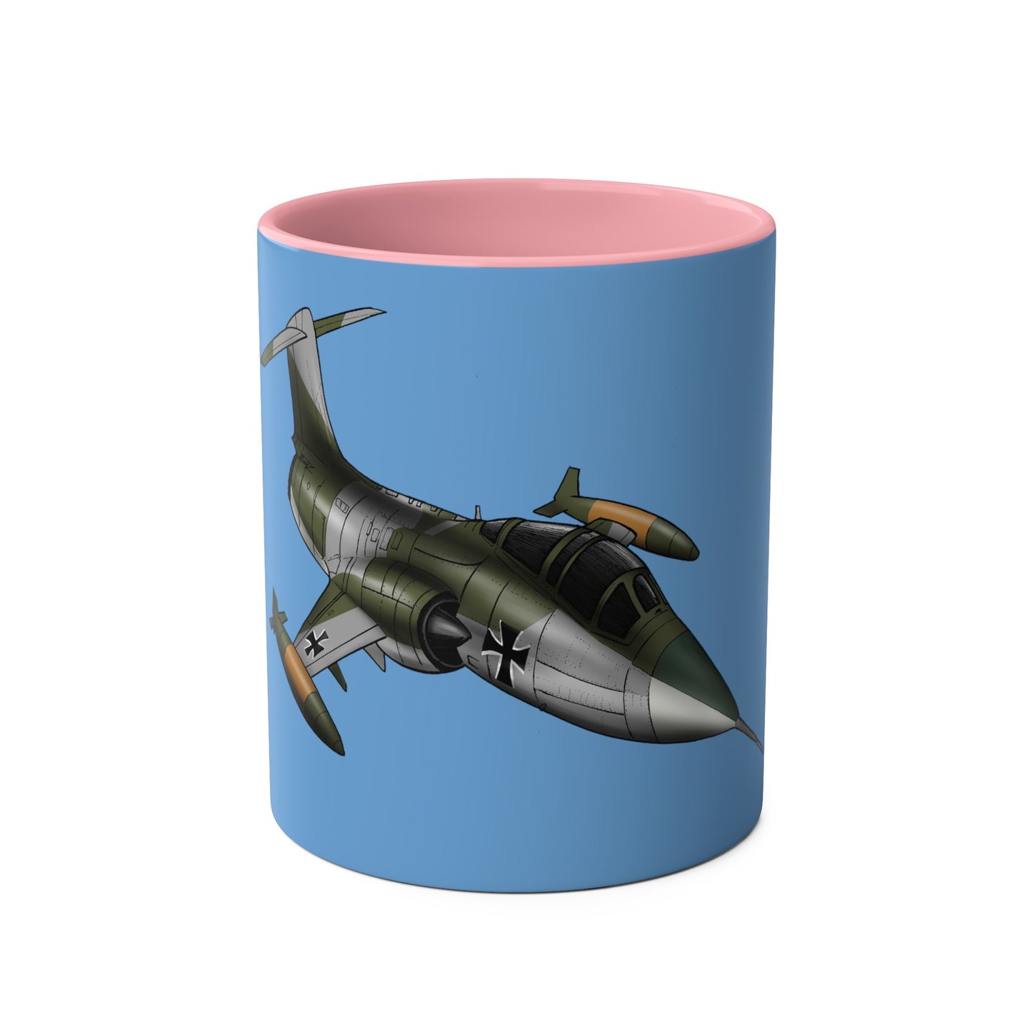 Starfighter Two-Tone Coffee Mugs, 11oz