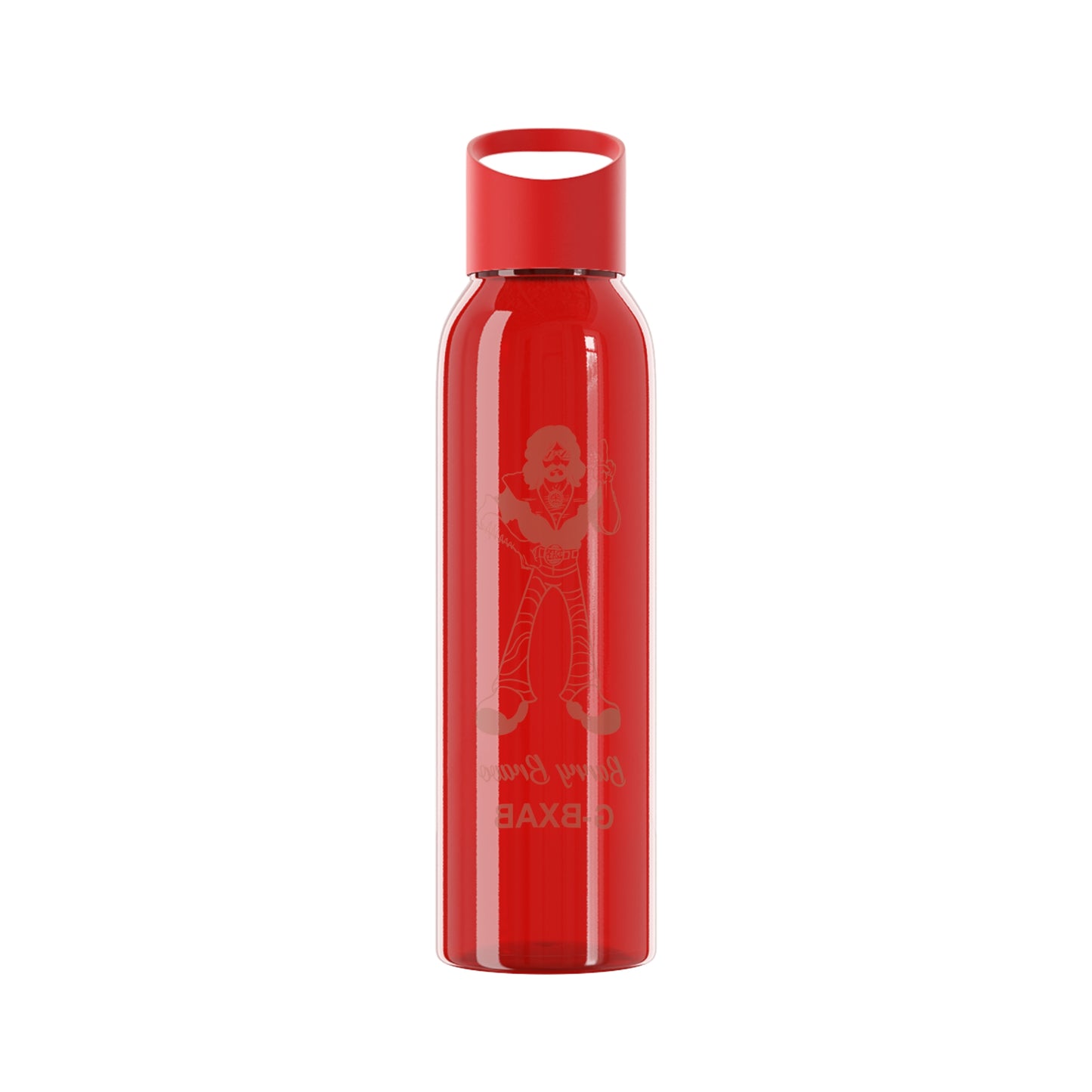 G-BXAB Funny Sky Water Bottle - Groove with Barry Brave