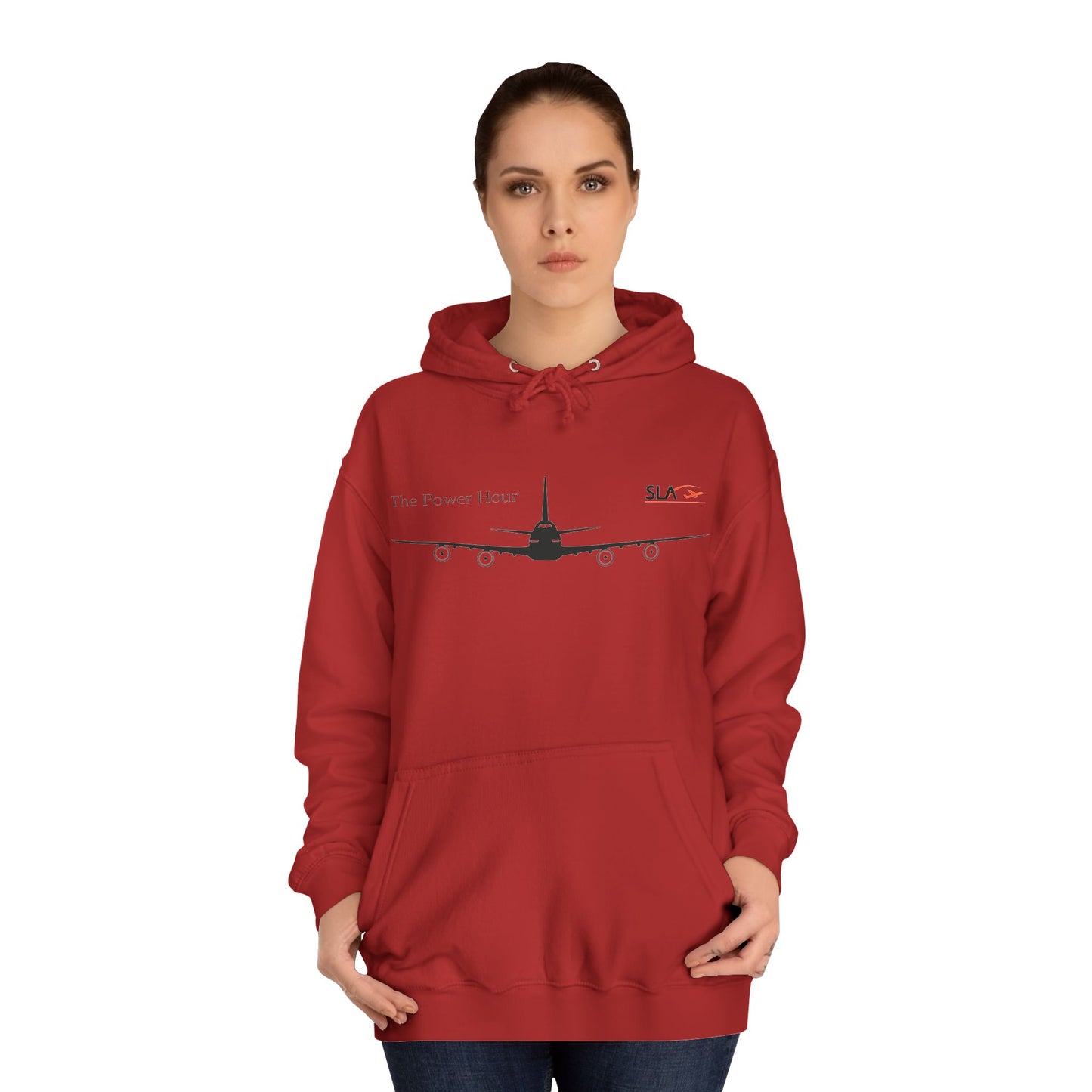 The Power Hour Supporter Hoodie Chest Logo