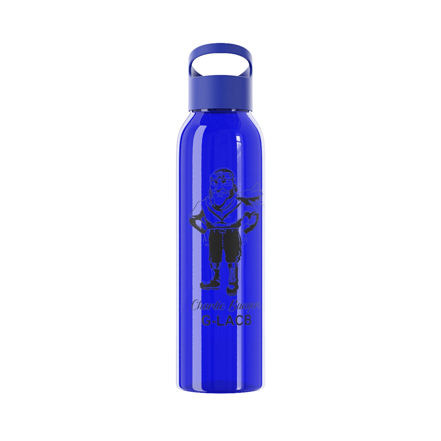 G-LACB Adventure-Themed Sky Water Bottle with Graphic Design