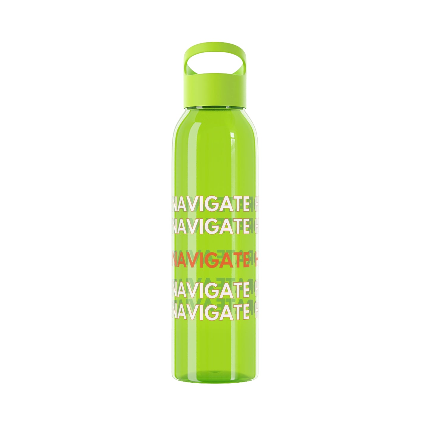 Water Bottle - SLA Aviate Navigate Hydrate Sky Design