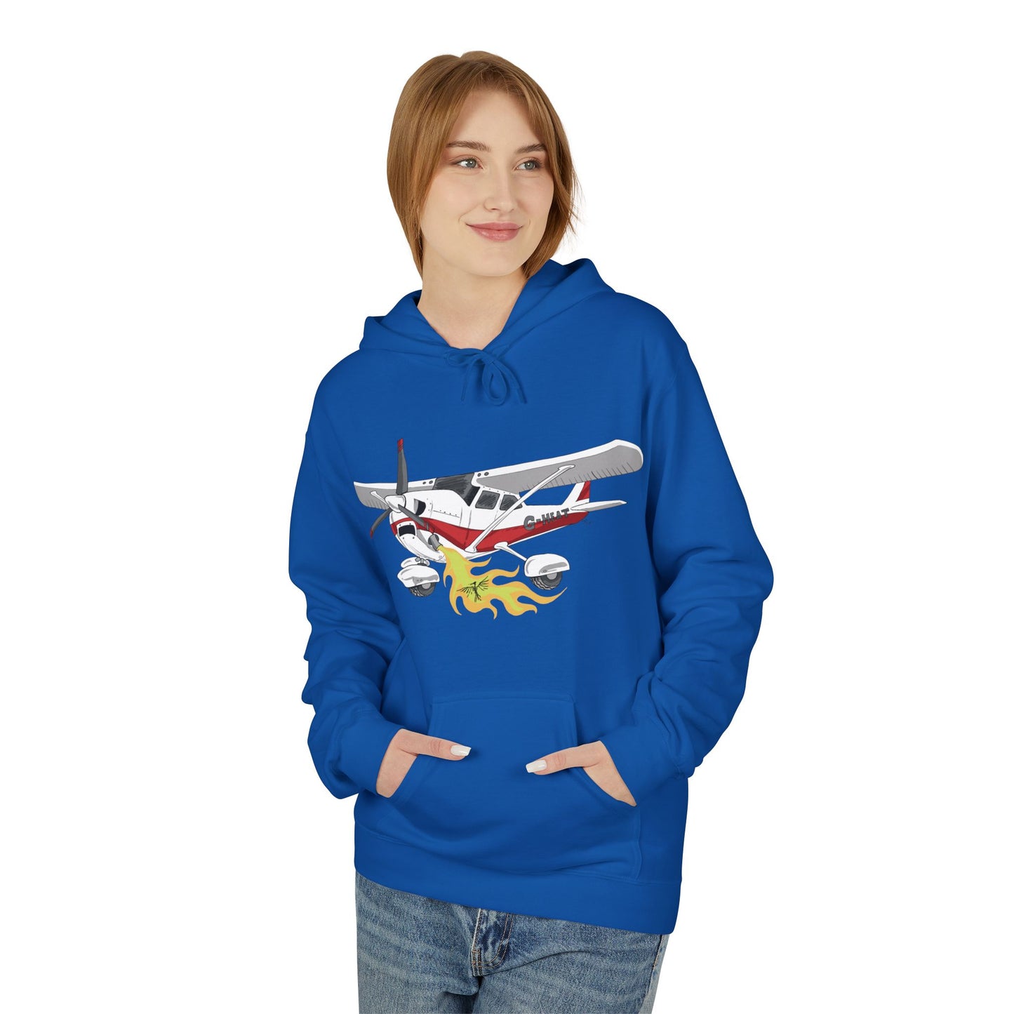 Hoodie - Cessna 172 Flight School Must Have - #TeamHighWing Design