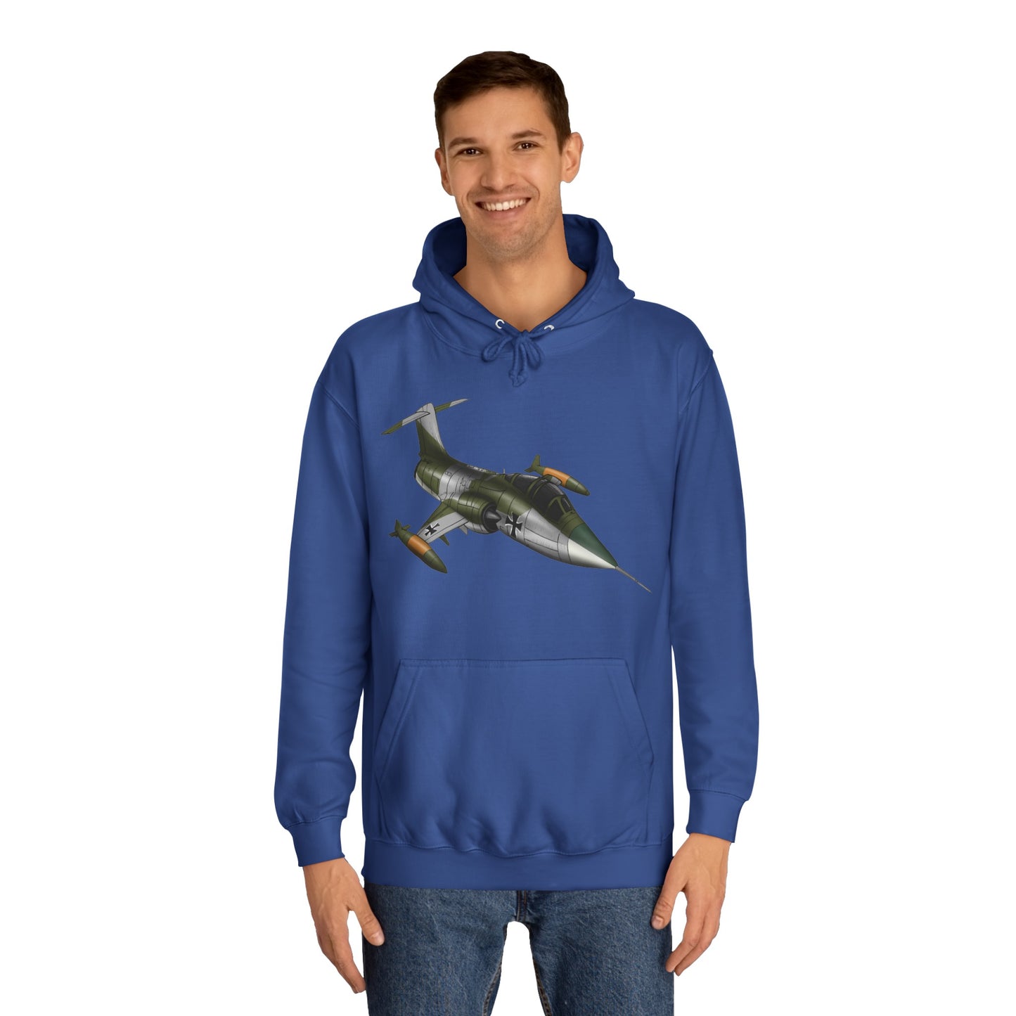 Starfighter Aircraft Design Unisex College Hoodie