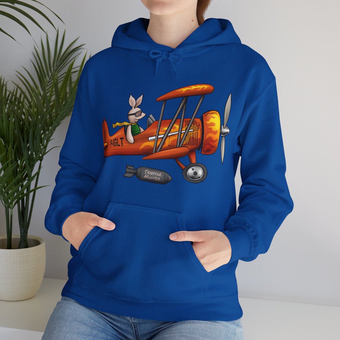 This little Piggy Pilot design Unisex Hoodie