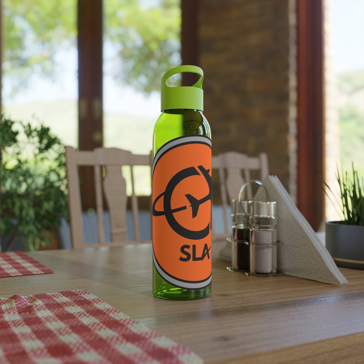 Classy Water Bottle - SLA Sky Design Lime