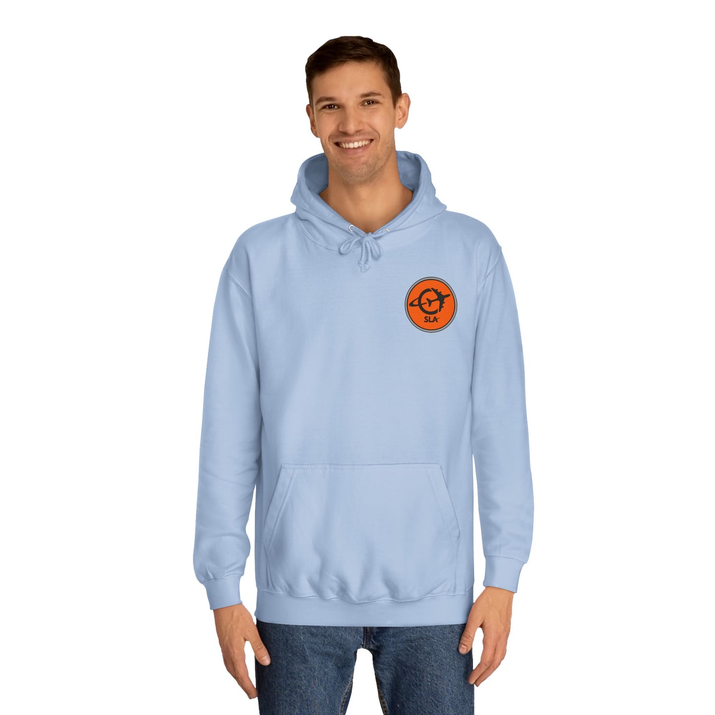 SLA Aviation Logo Hoodie Small logo