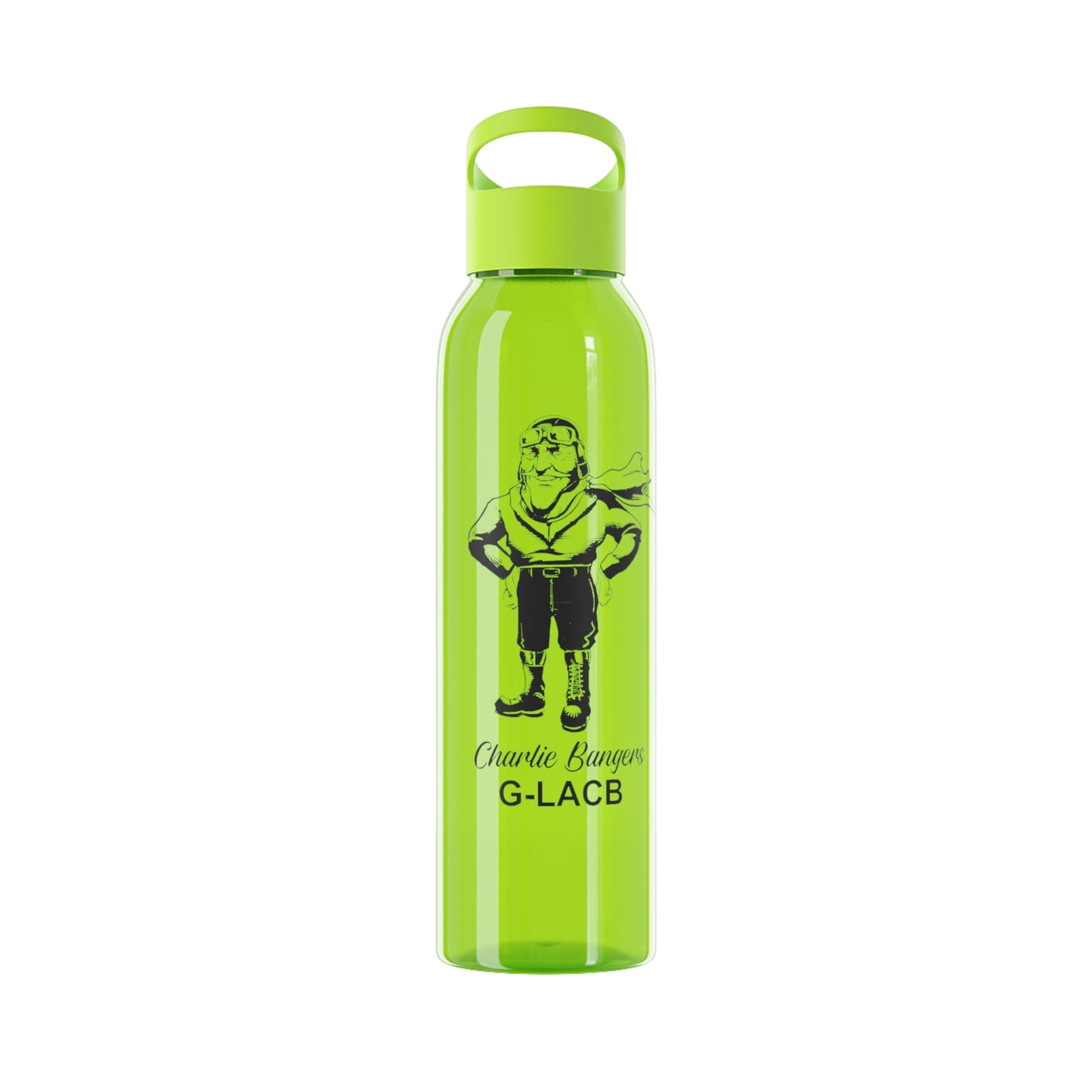 G-LACB Adventure-Themed Sky Water Bottle with Graphic Design