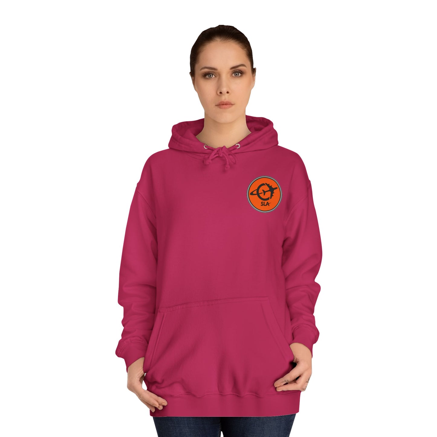 SLA Aviation Logo Hoodie Small logo