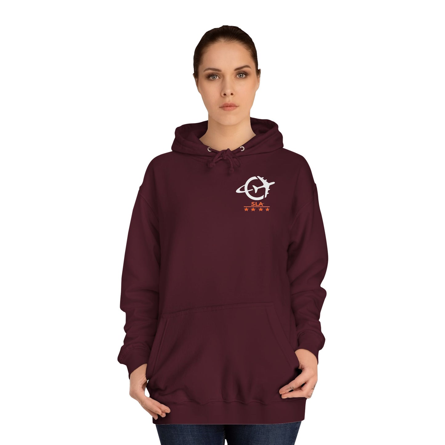 SLA Stars Aviation Chest Logo Hoodie