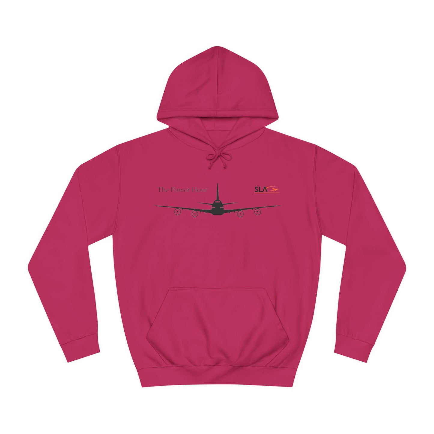 The Power Hour Supporter Hoodie Chest Logo