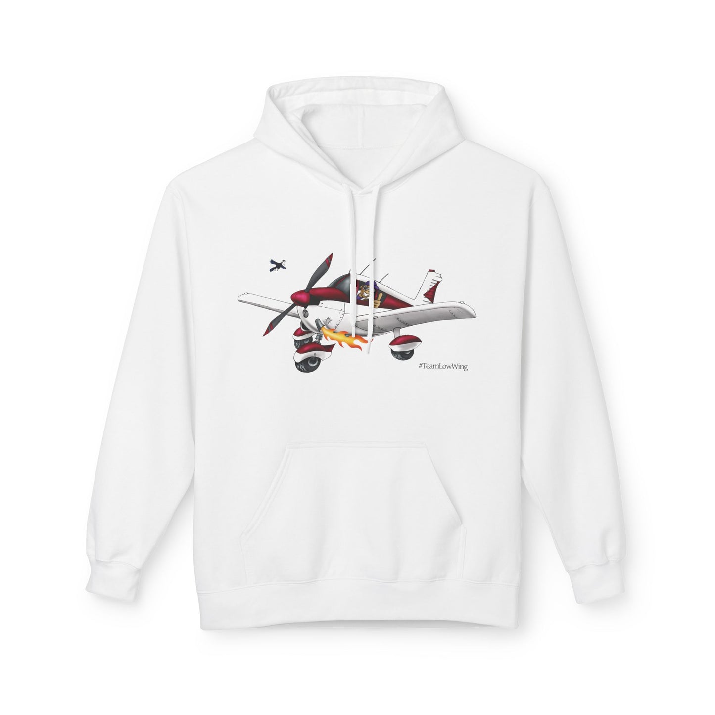 PA28 Team Low Wing - Unisex Midweight Softstyle Fleece Hoodie