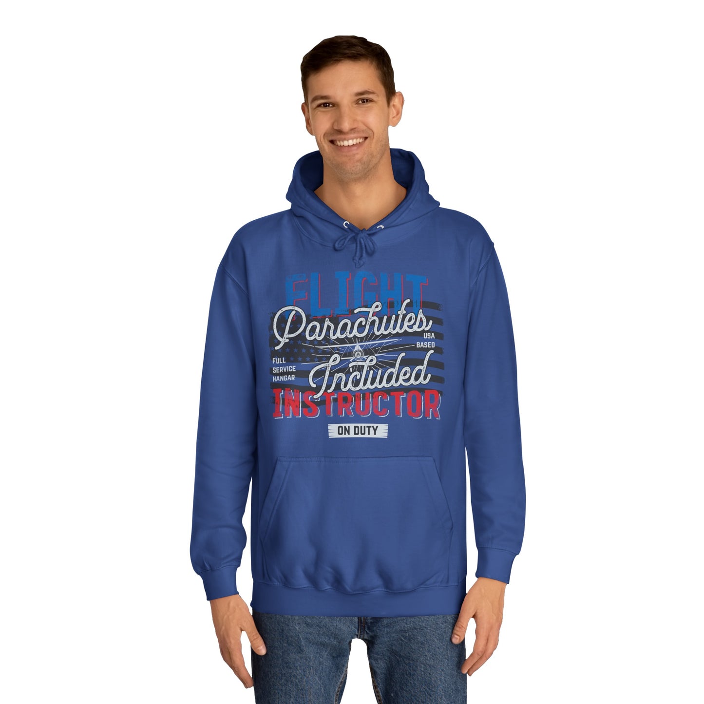 Flight Instructor on Duty College Hoodie