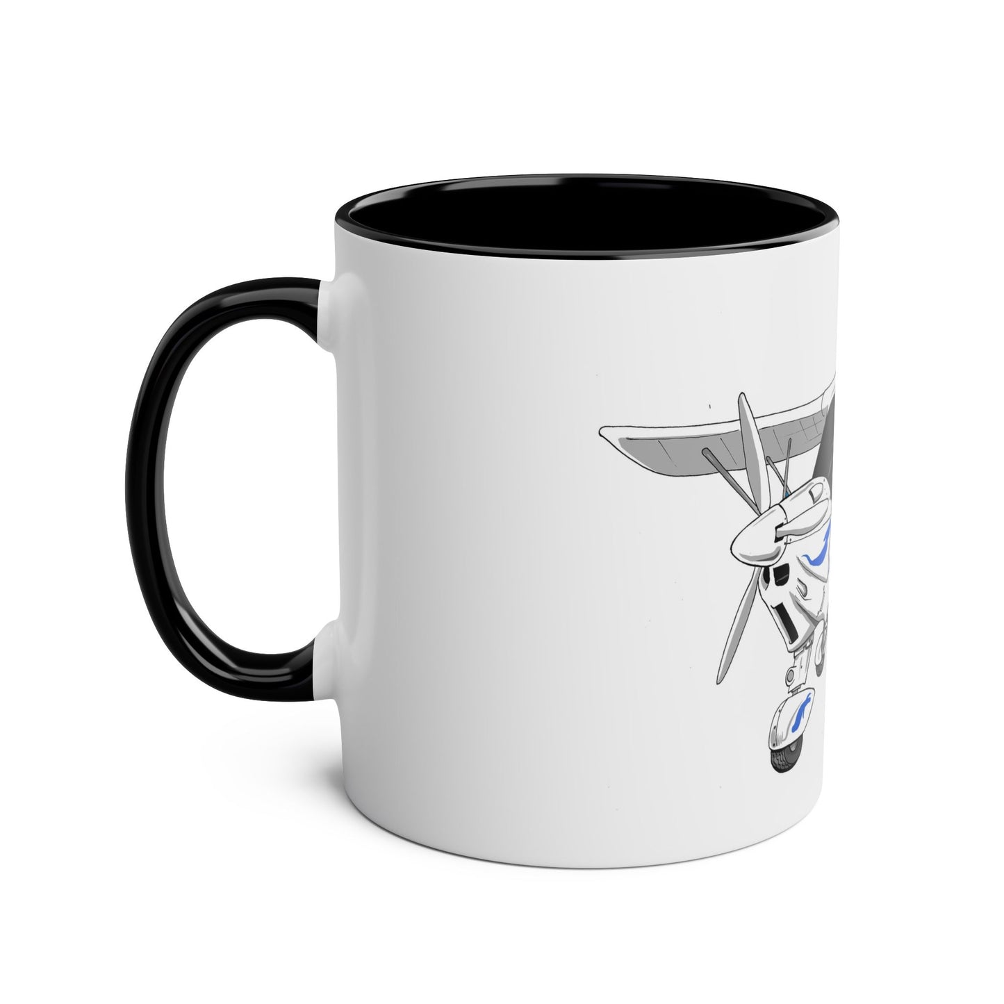 Cartoon Ikarus C42 Microlight 11oz Coffee Mug