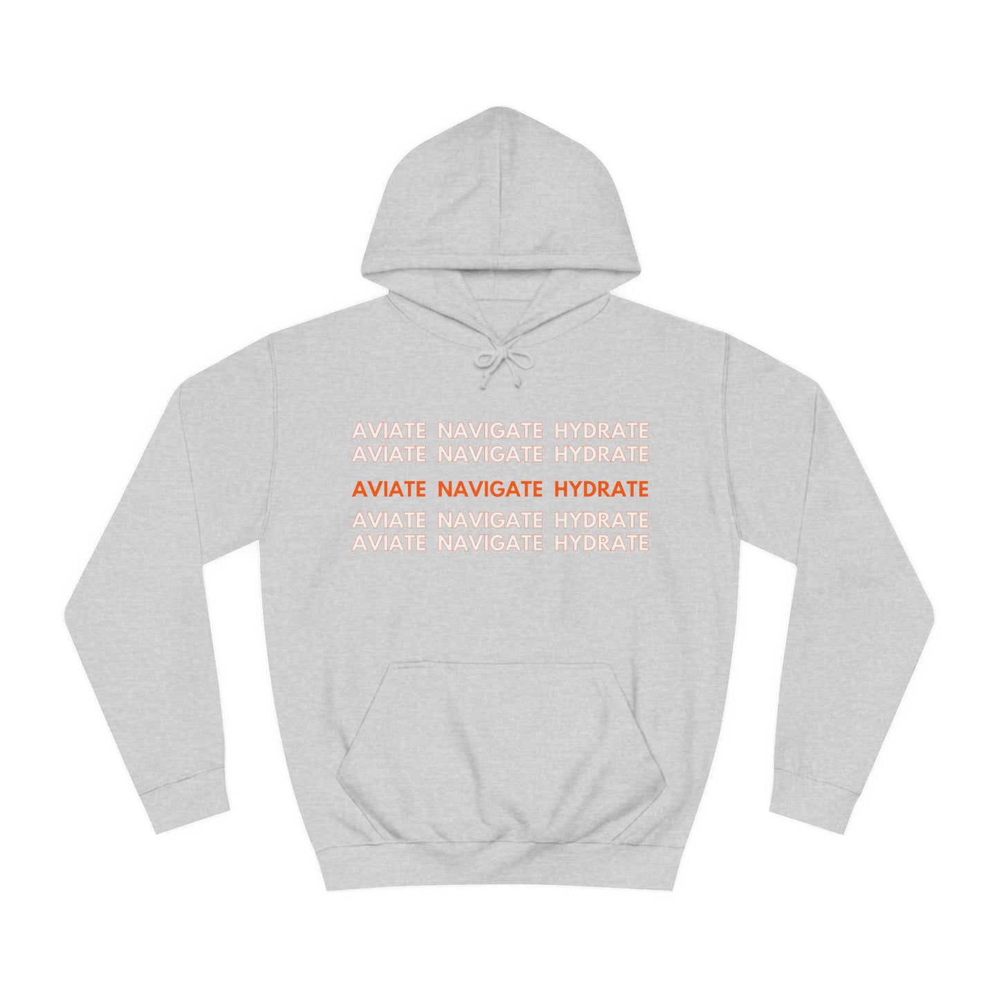 Aviate Navigate Hydrate Unisex Hoodie