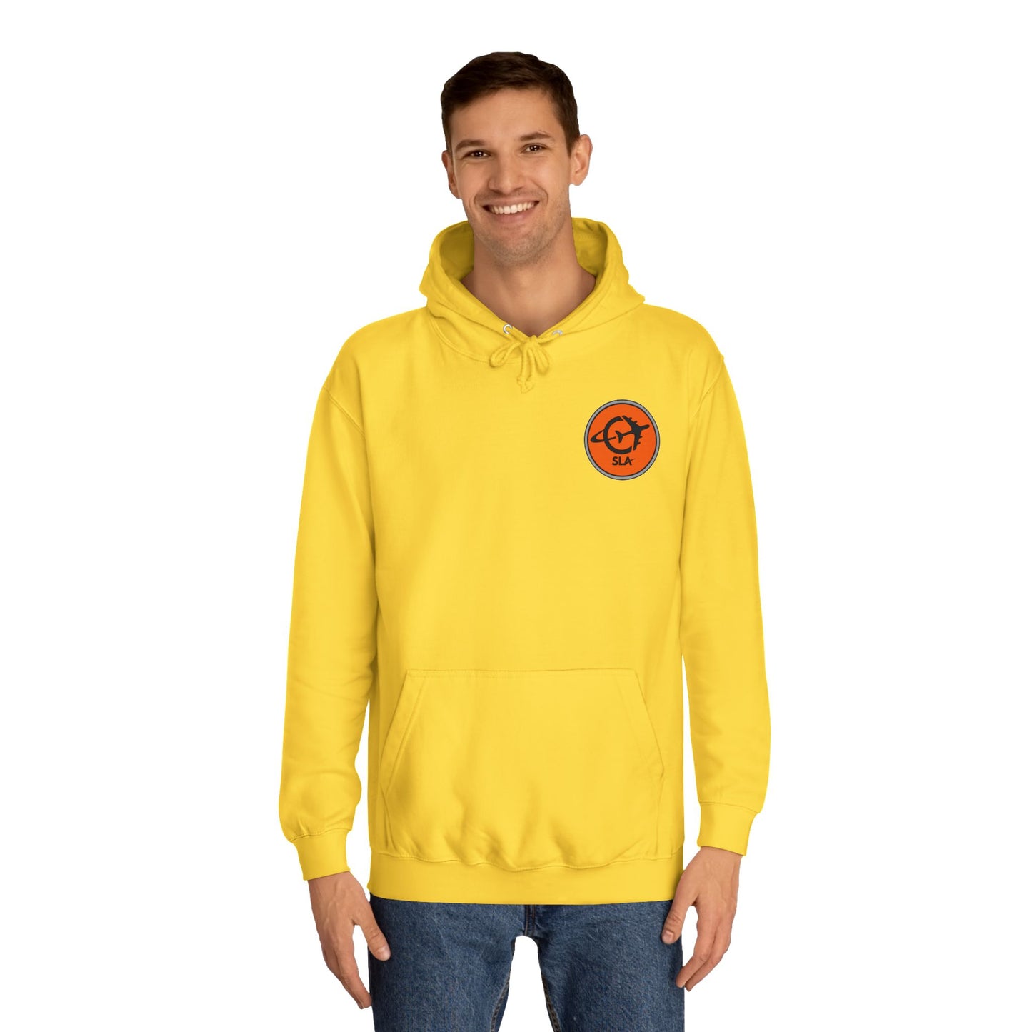 SLA Aviation Logo Hoodie Small logo