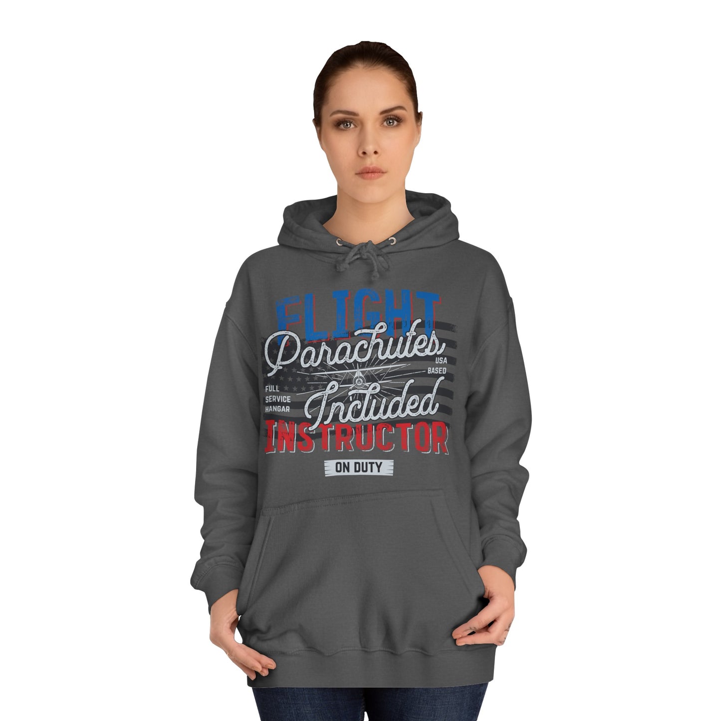 Flight Instructor on Duty College Hoodie