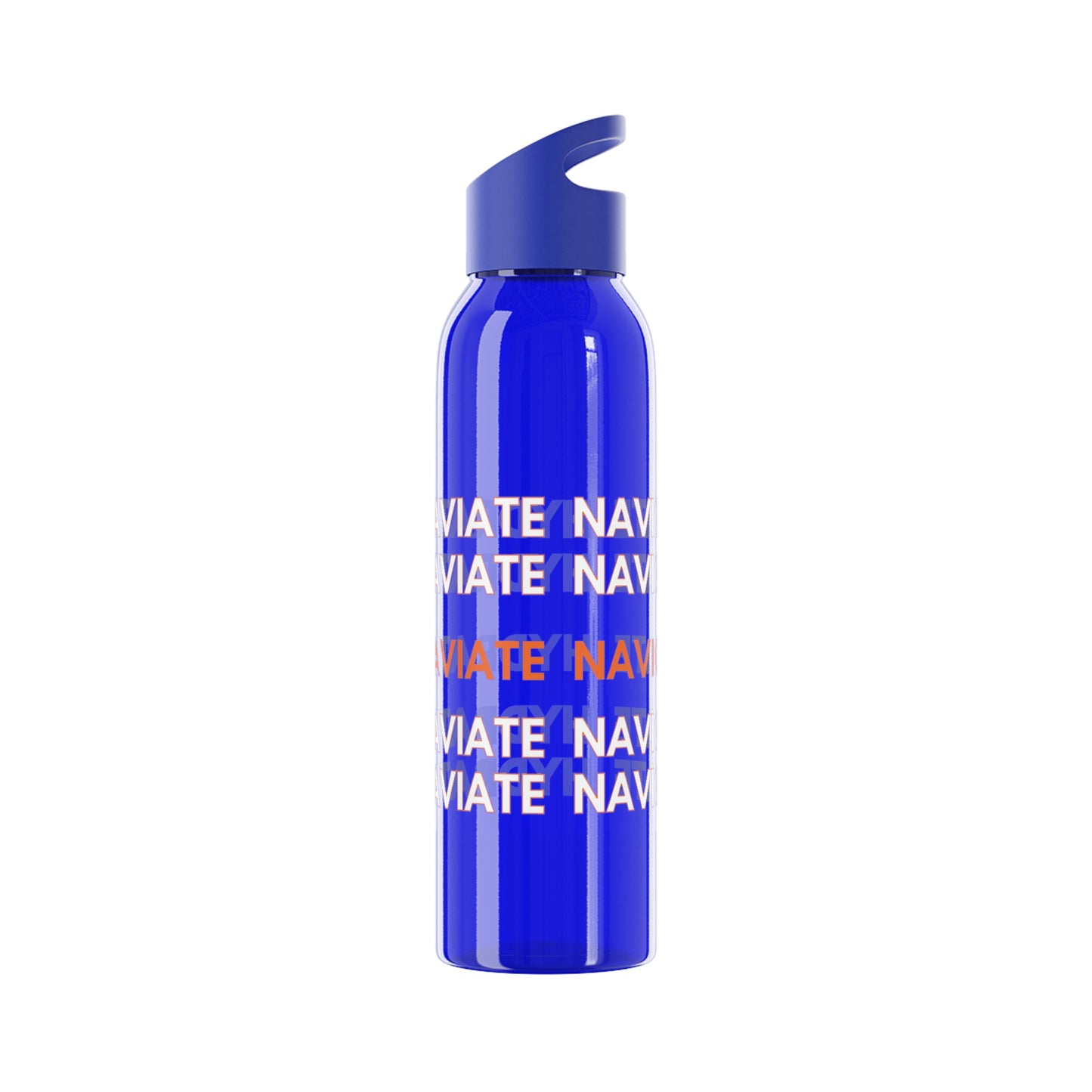 Water Bottle - SLA Aviate Navigate Hydrate Sky Design