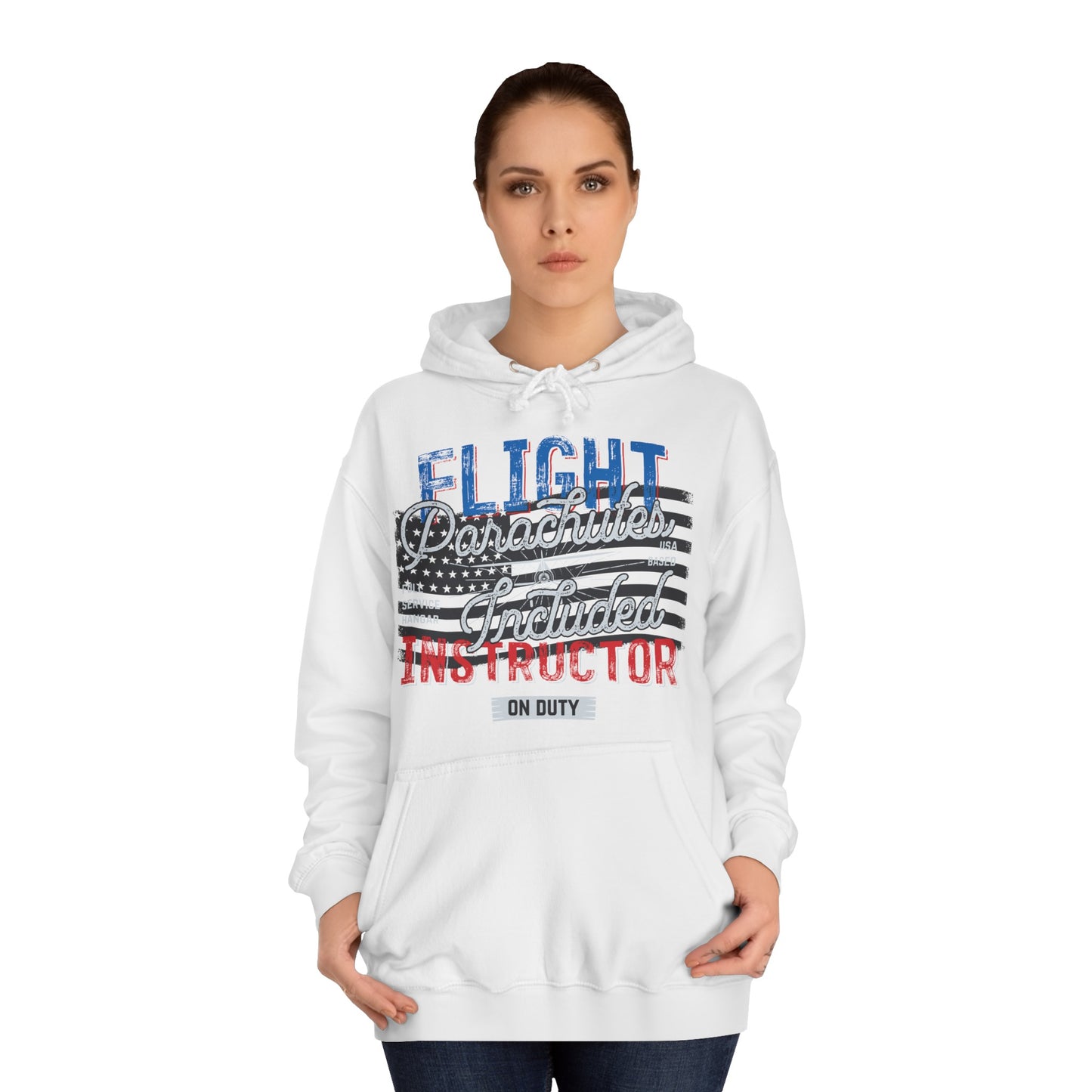 Flight Instructor on Duty College Hoodie