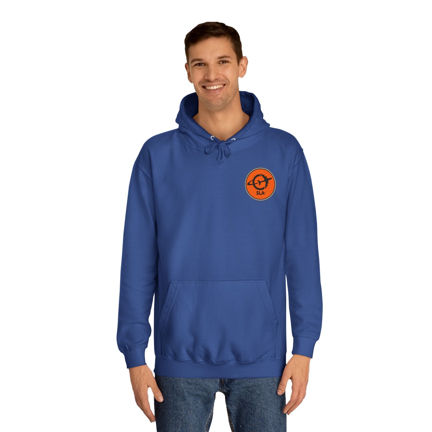 SLA Aviation Logo Hoodie Small logo