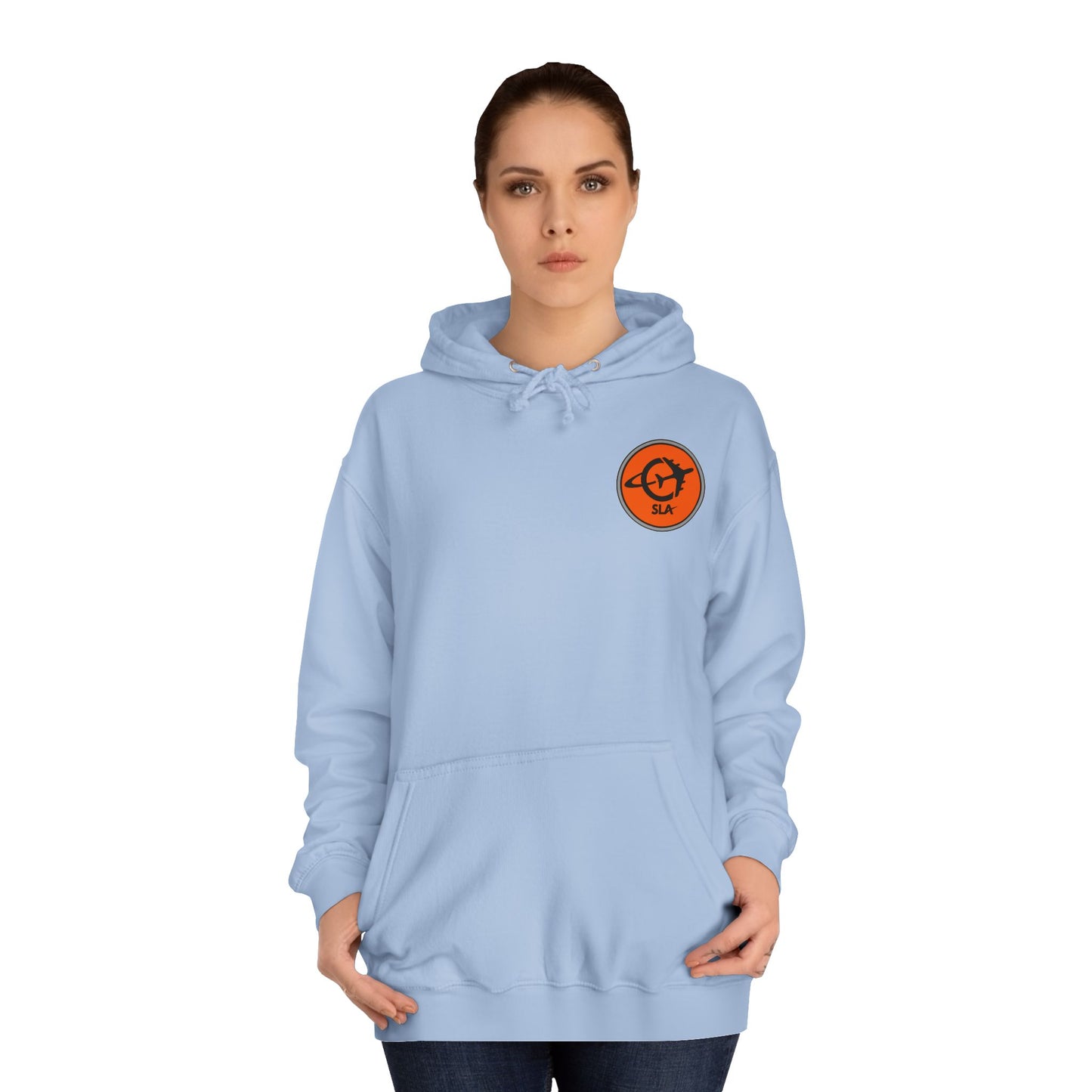 SLA Aviation Logo Hoodie Small logo