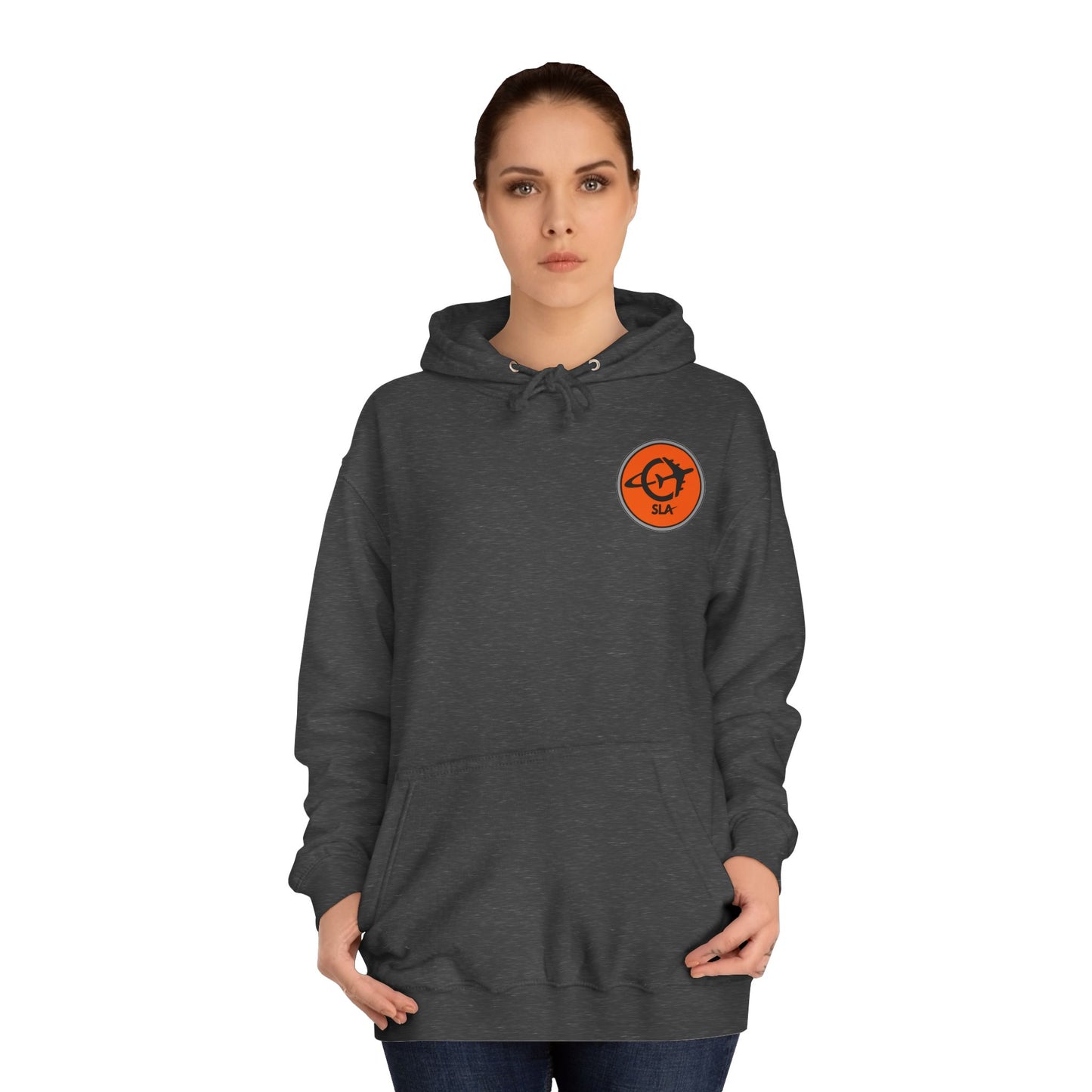 SLA Aviation Logo Hoodie Small logo