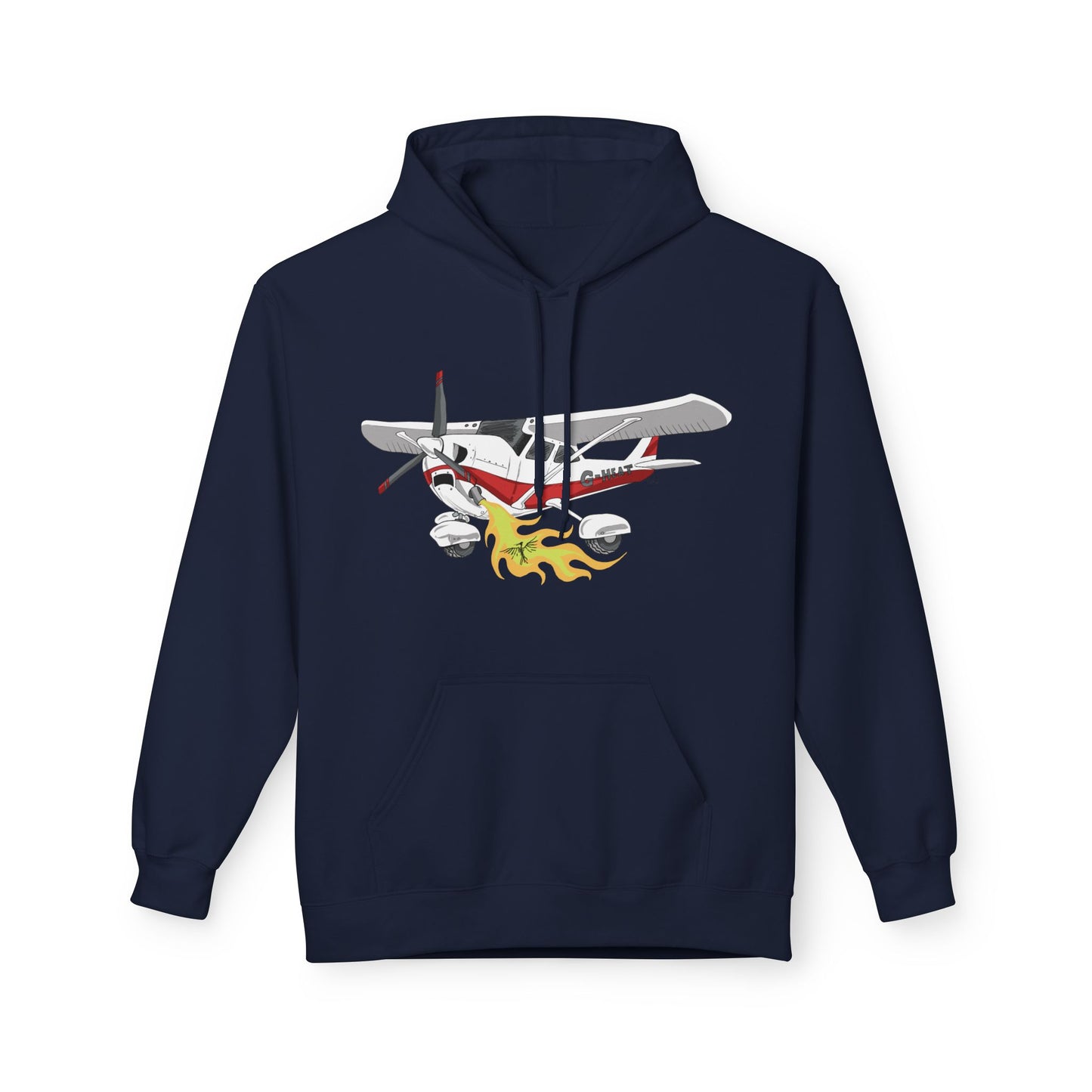 Hoodie - Cessna 172 Flight School Must Have - #TeamHighWing Design