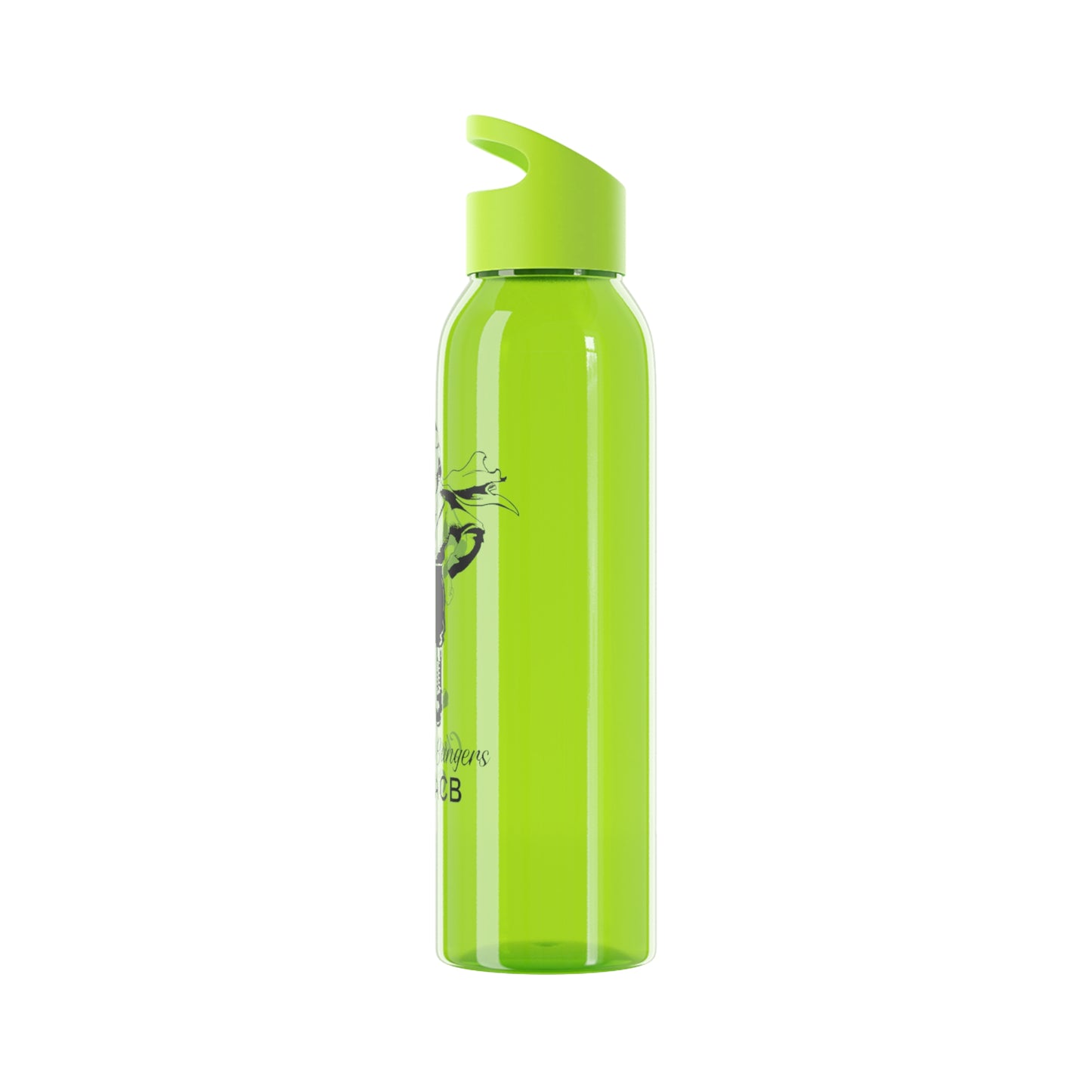 G-LACB Adventure-Themed Sky Water Bottle with Graphic Design