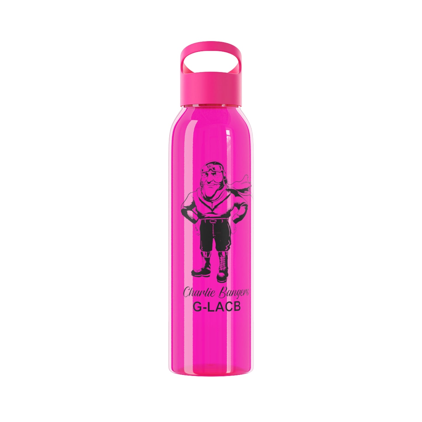 G-LACB Adventure-Themed Sky Water Bottle with Graphic Design