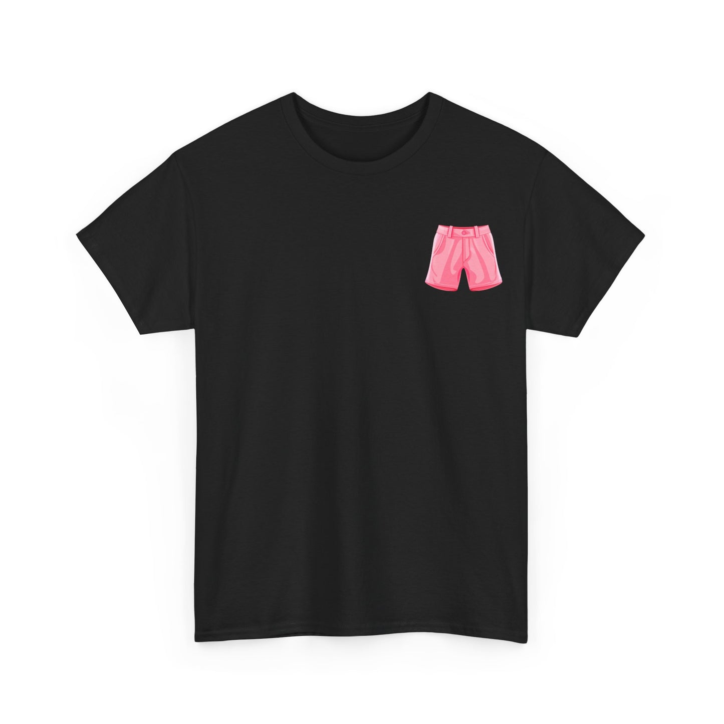 Pink Shorts Tee - Unisex Heavy Cotton