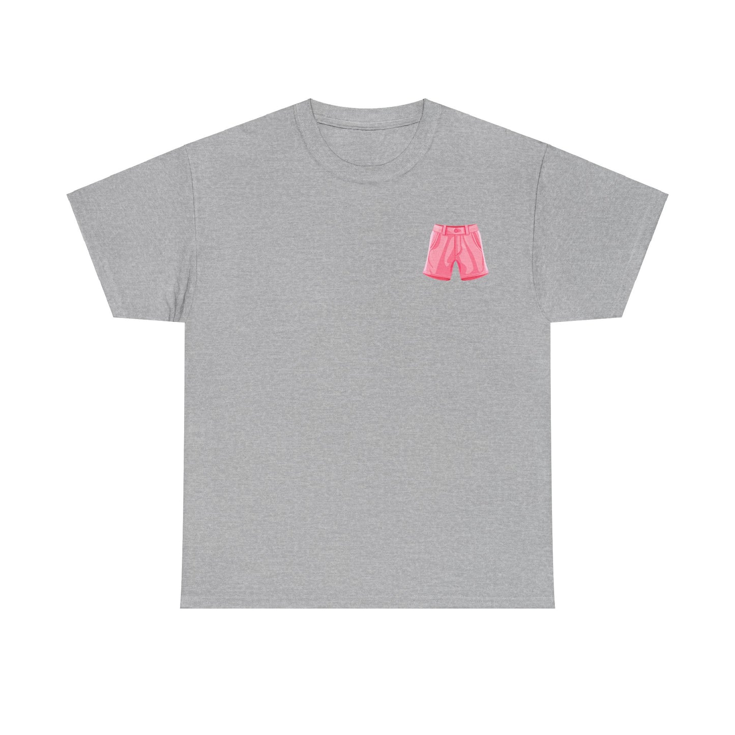 Pink Shorts Tee - Unisex Heavy Cotton