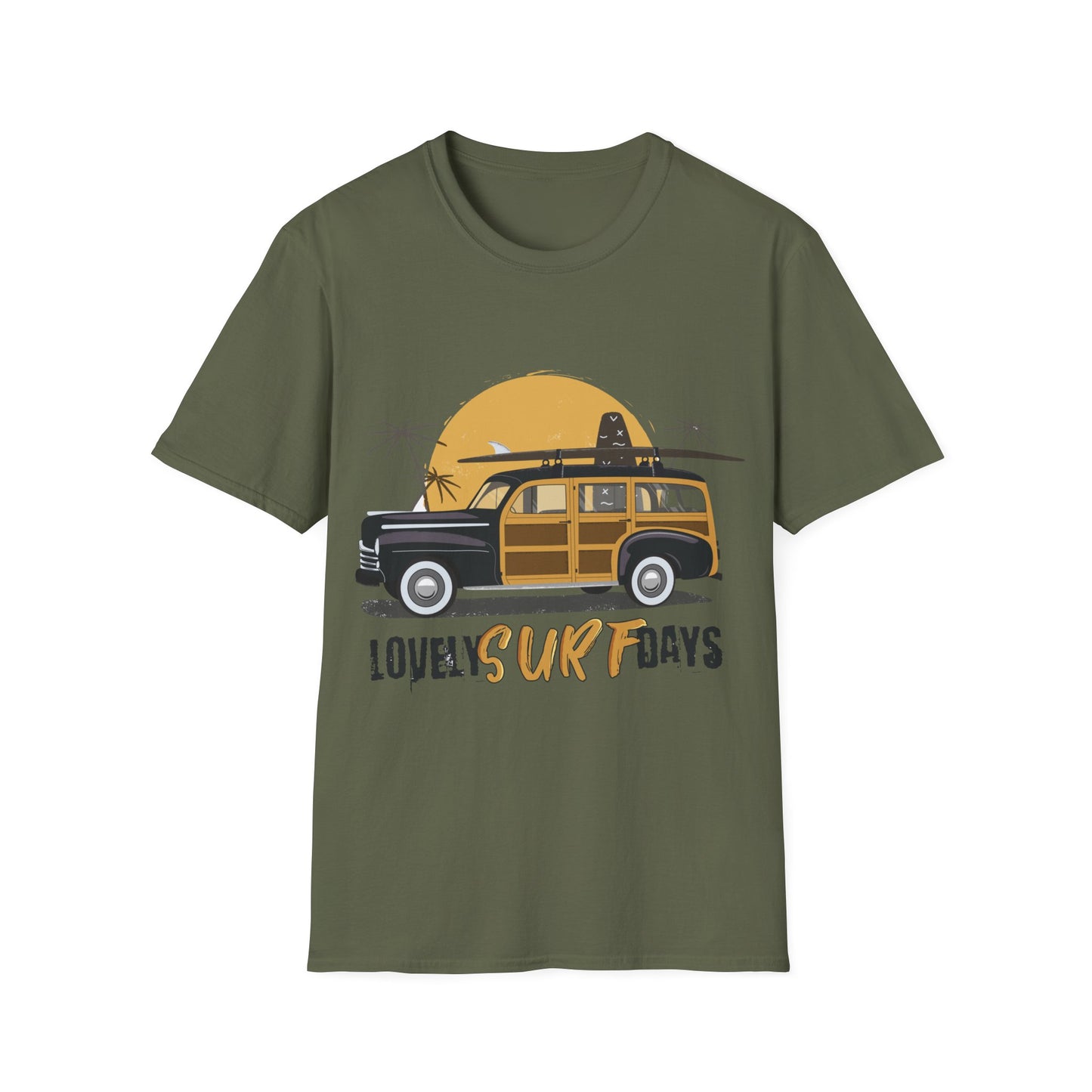 Surfs up vintage Retro design