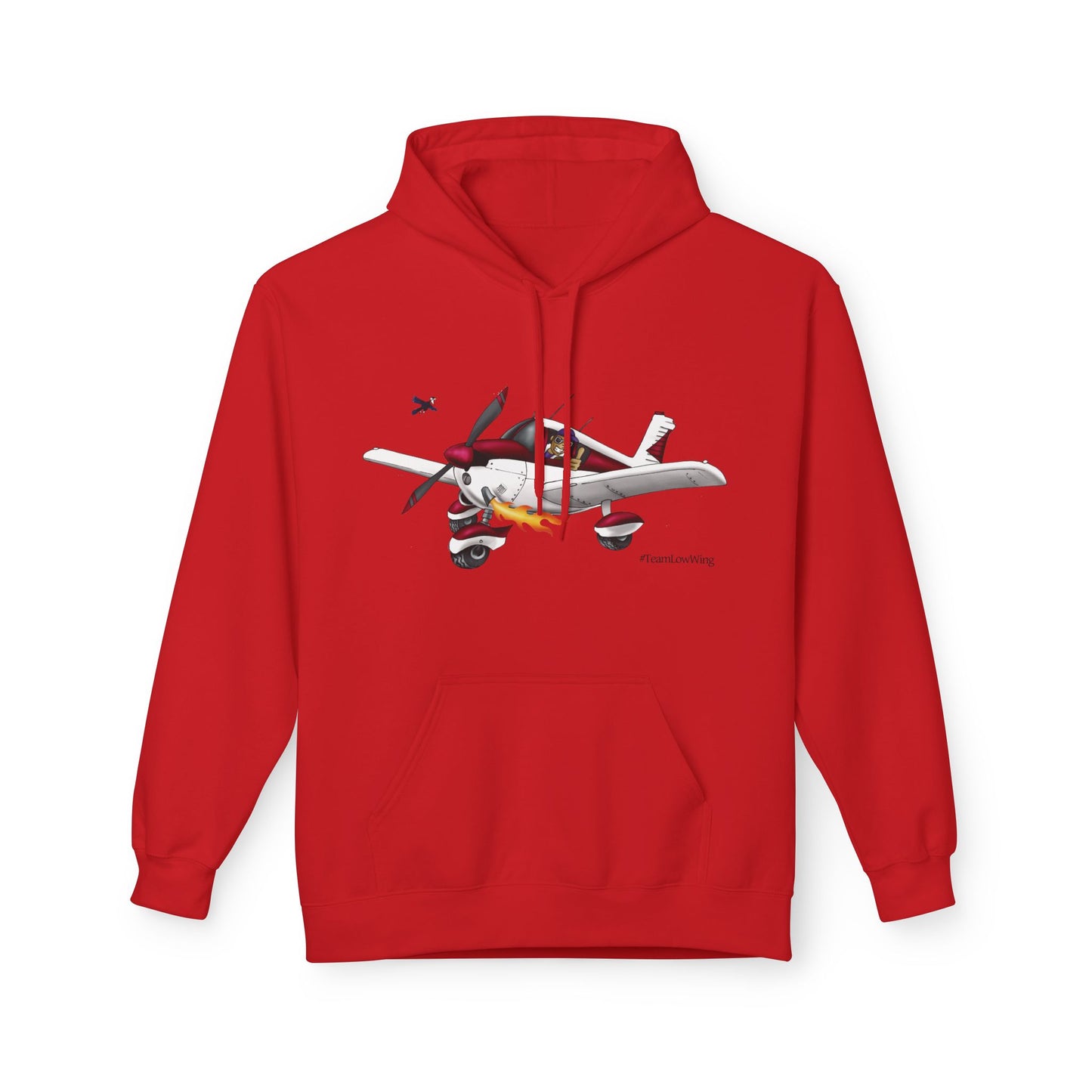 PA28 Team Low Wing - Unisex Midweight Softstyle Fleece Hoodie