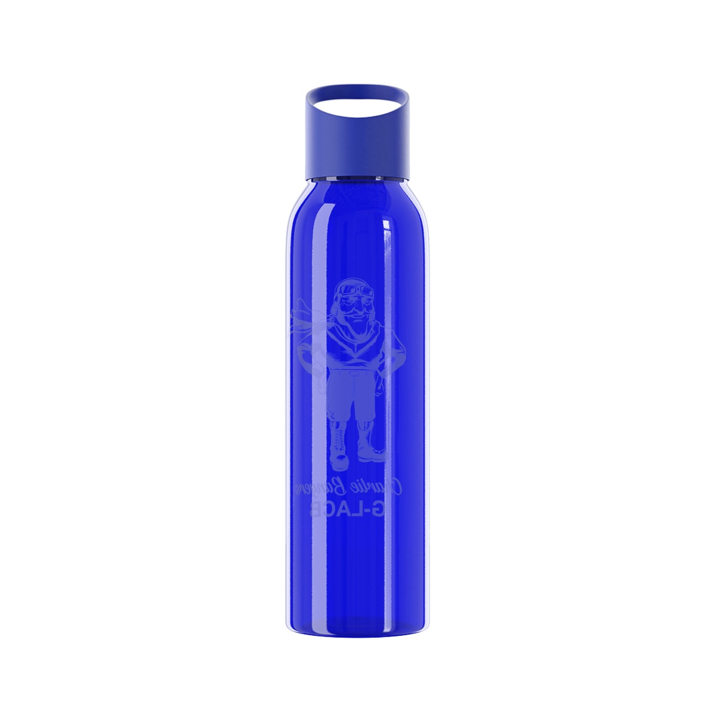 G-LACB Adventure-Themed Sky Water Bottle with Graphic Design