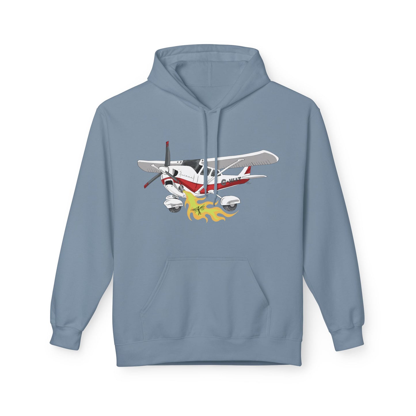 Hoodie - Cessna 172 Flight School Must Have - #TeamHighWing Design