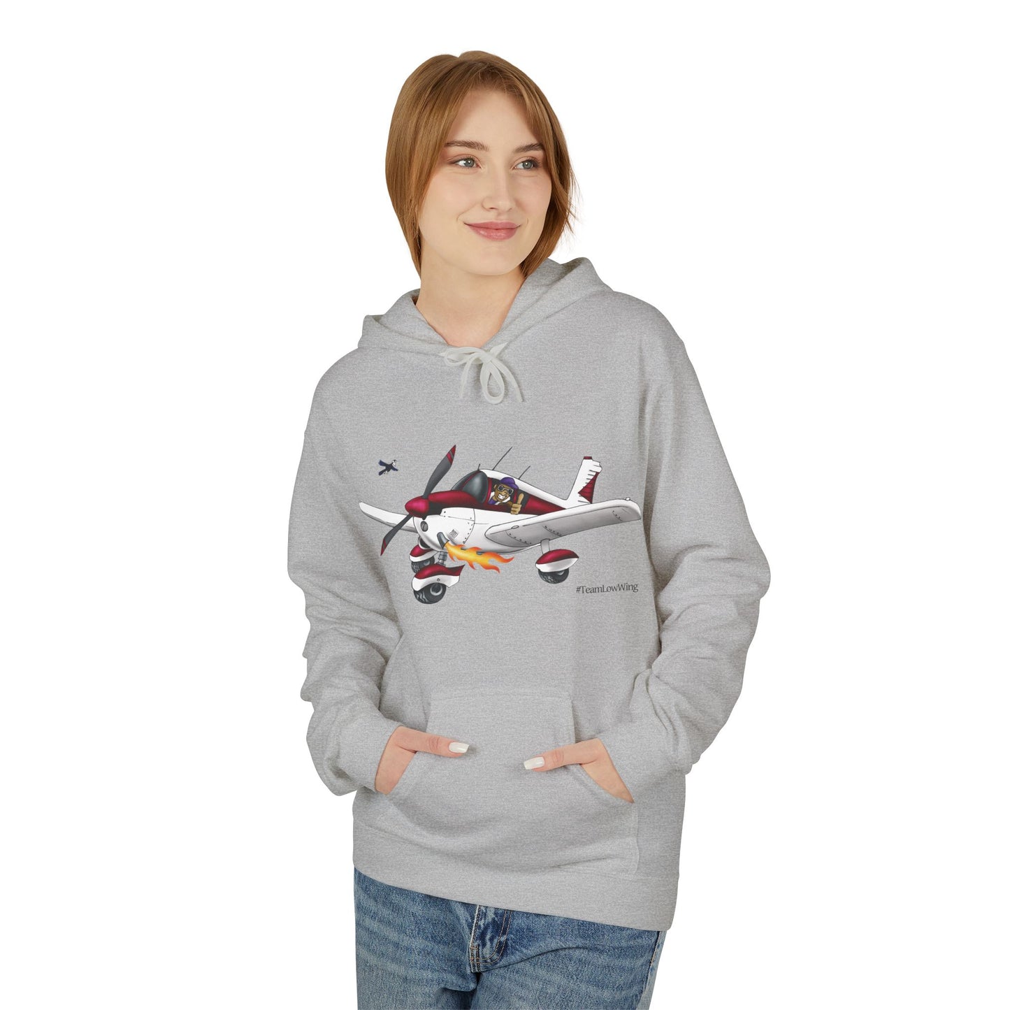 PA28 Team Low Wing - Unisex Midweight Softstyle Fleece Hoodie