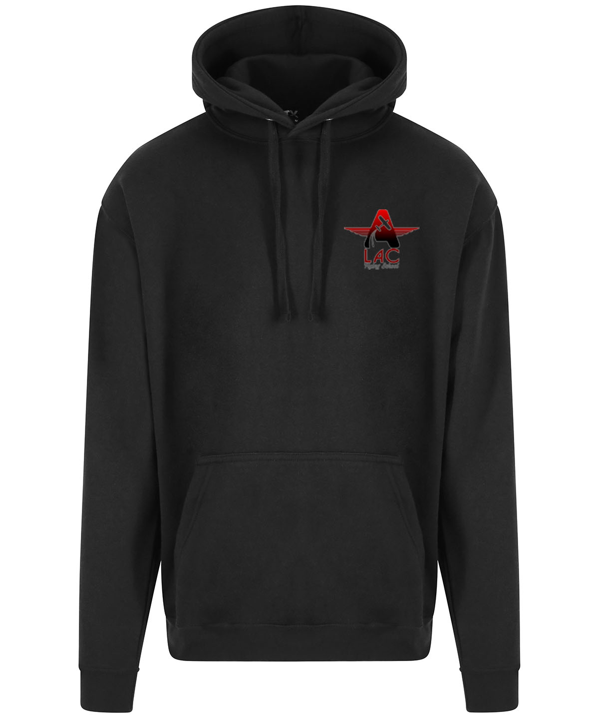 LAC Flying School Hoodie Embroidered Logo Unisex