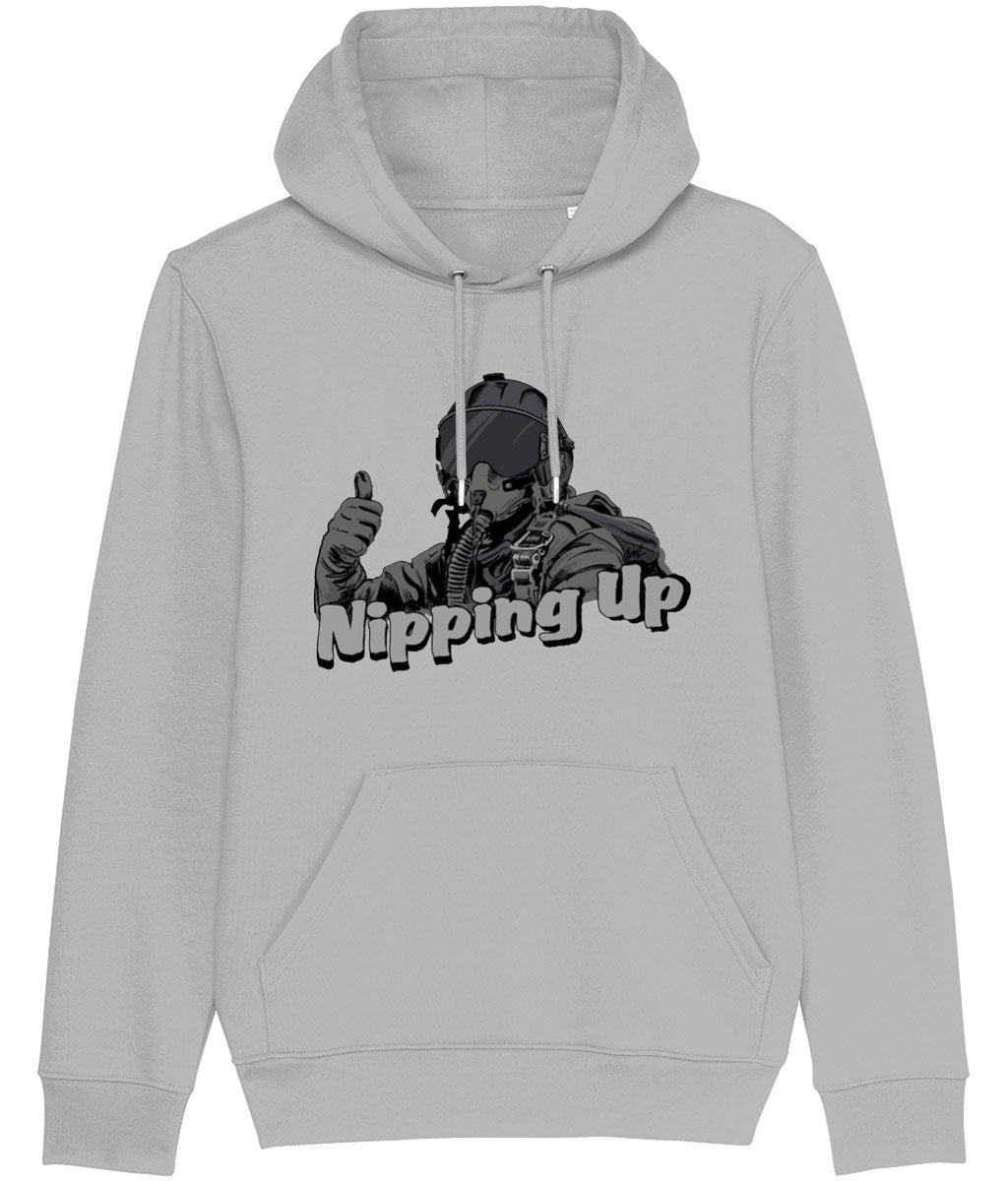 Nipping Up Fighter Pilot Hoodie