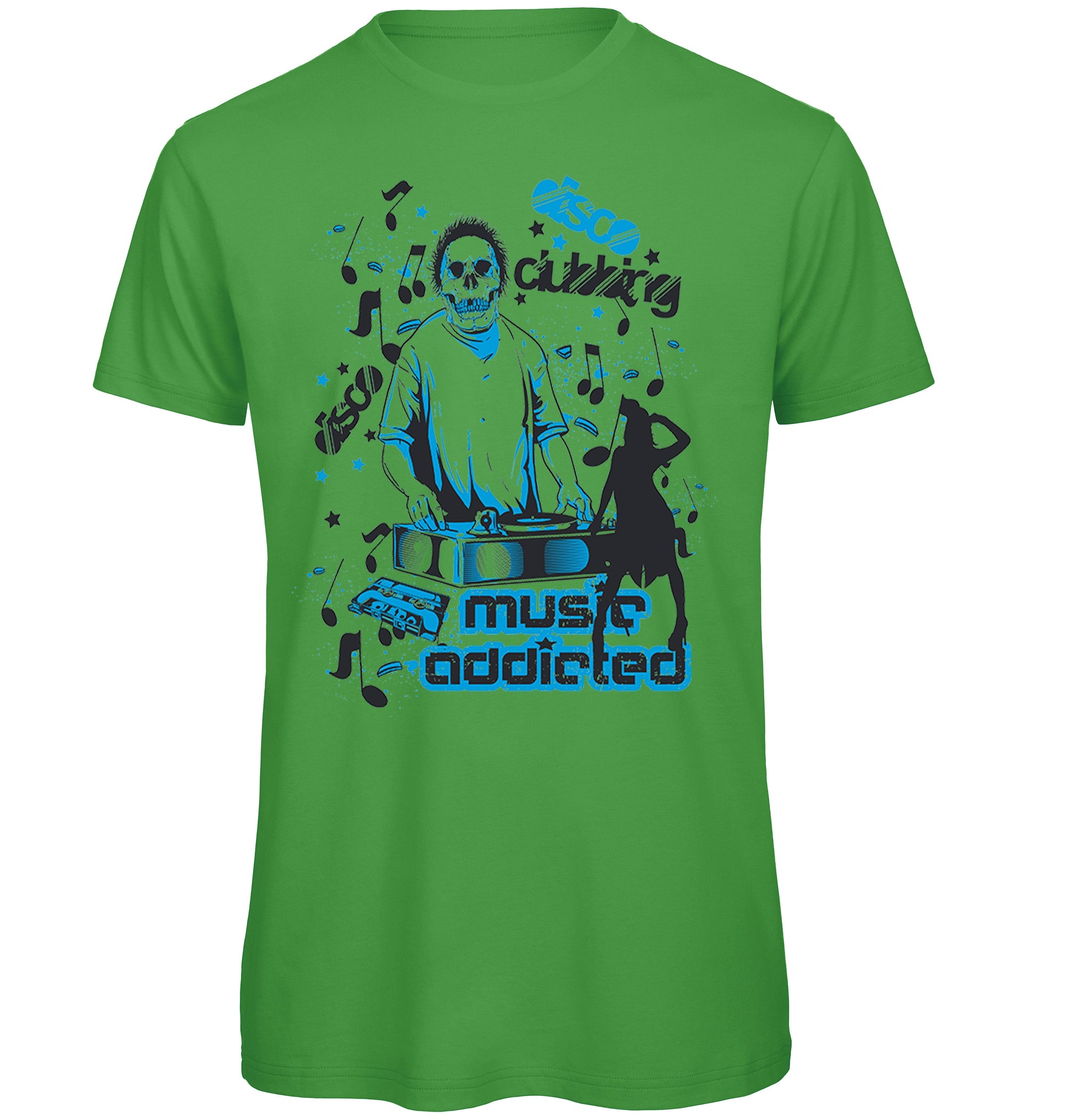 Addicted to Music Retro T-Shirt - Scattee