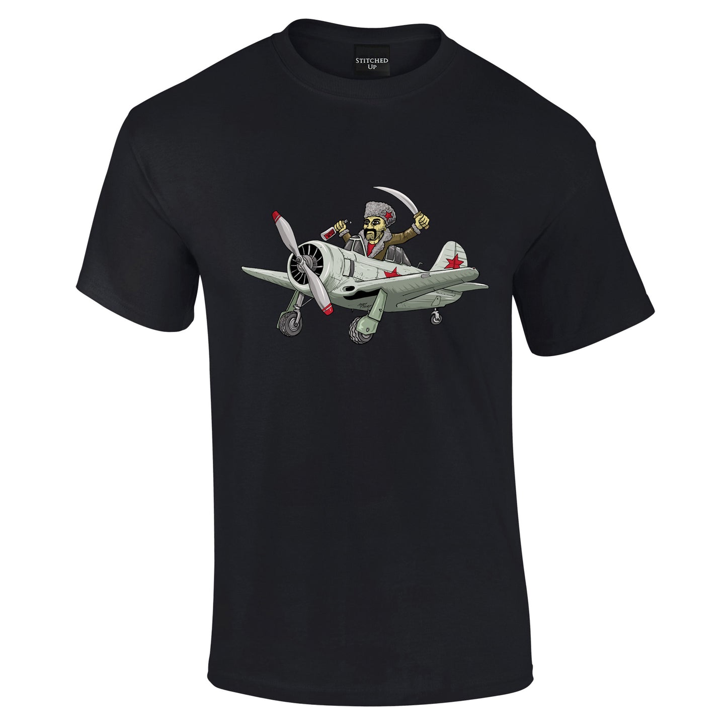 Yak Cossack Cartoon T-Shirt