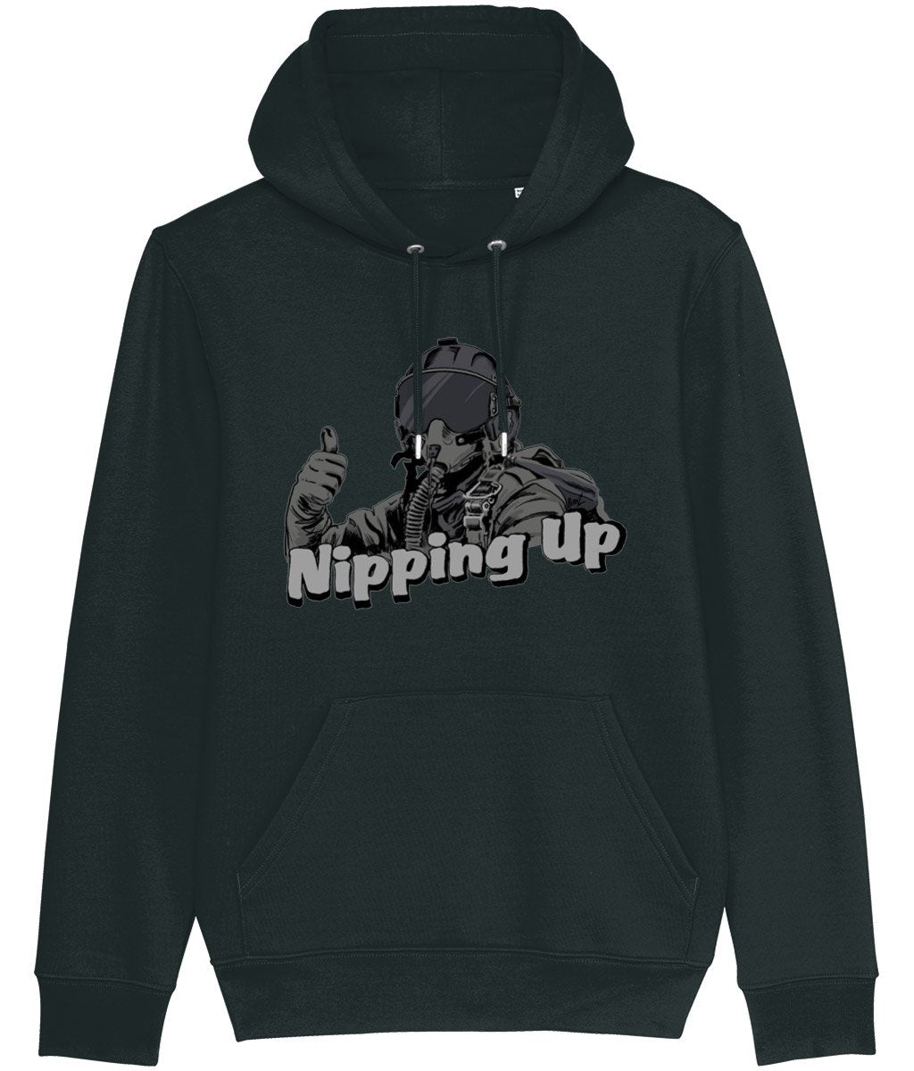 Nipping Up Fighter Pilot Hoodie