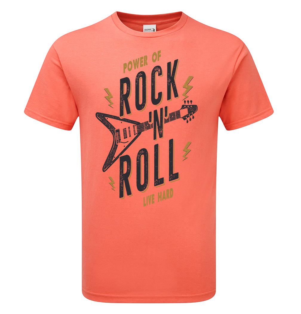 Rock N Roll Guitar T-Shirt