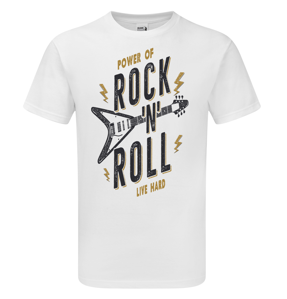 Rock N Roll Guitar T-Shirt